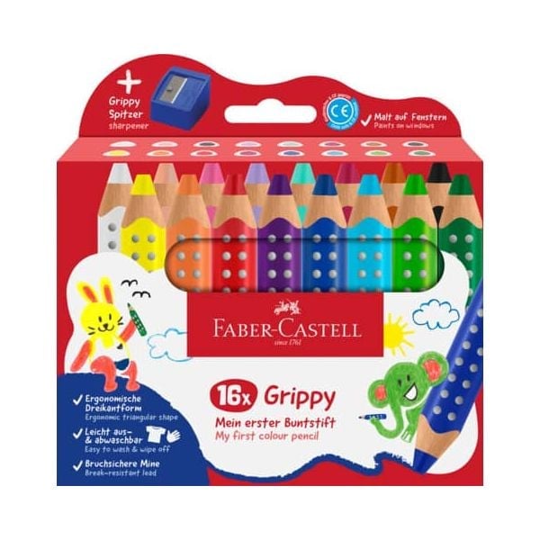 Faber-Castell - Colour Pencil Grippy Set