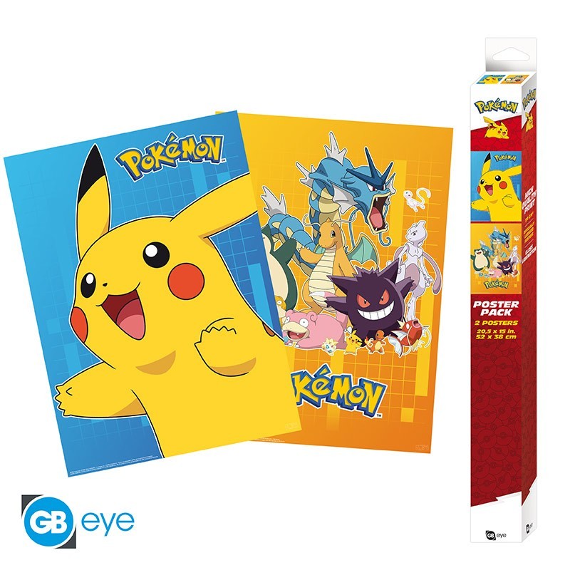 POKEMON - Set 2 Posters -