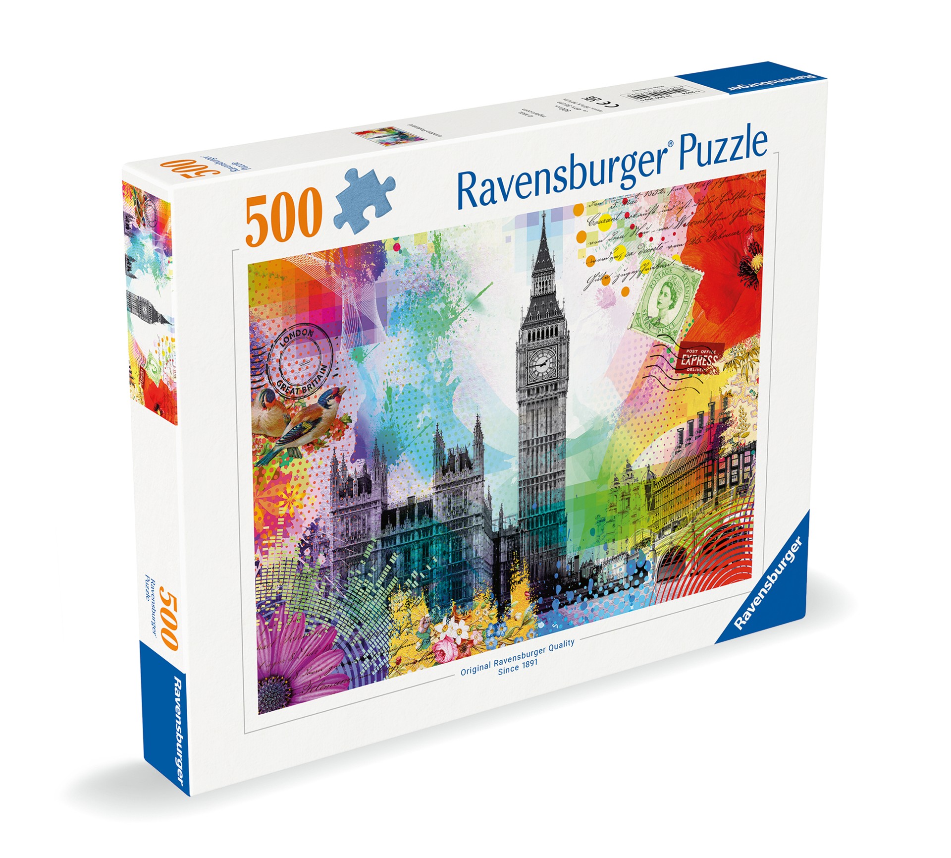 Ravensburger - Puzzle London Postcard 500p