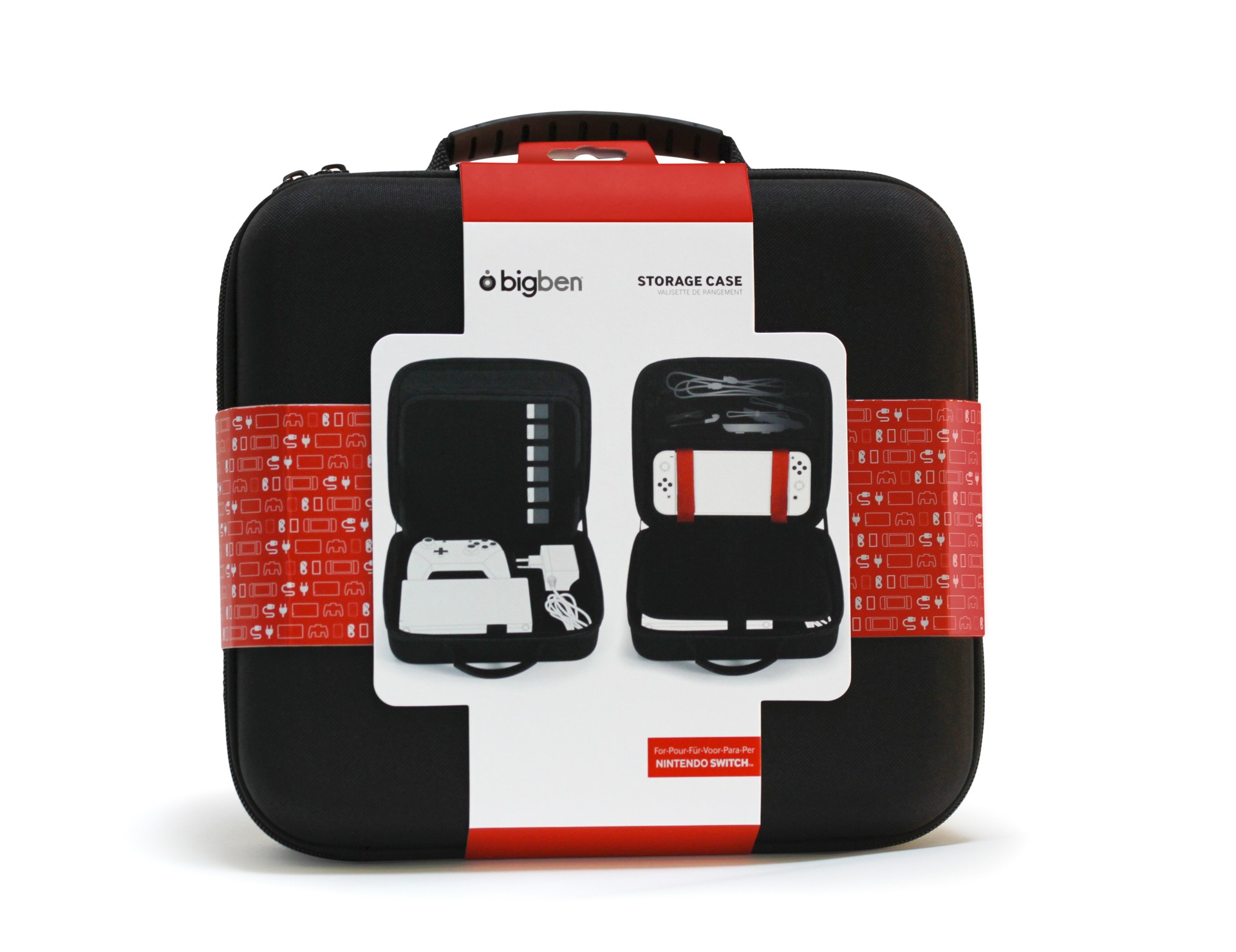 Bigben Storage Case Black Hard Case