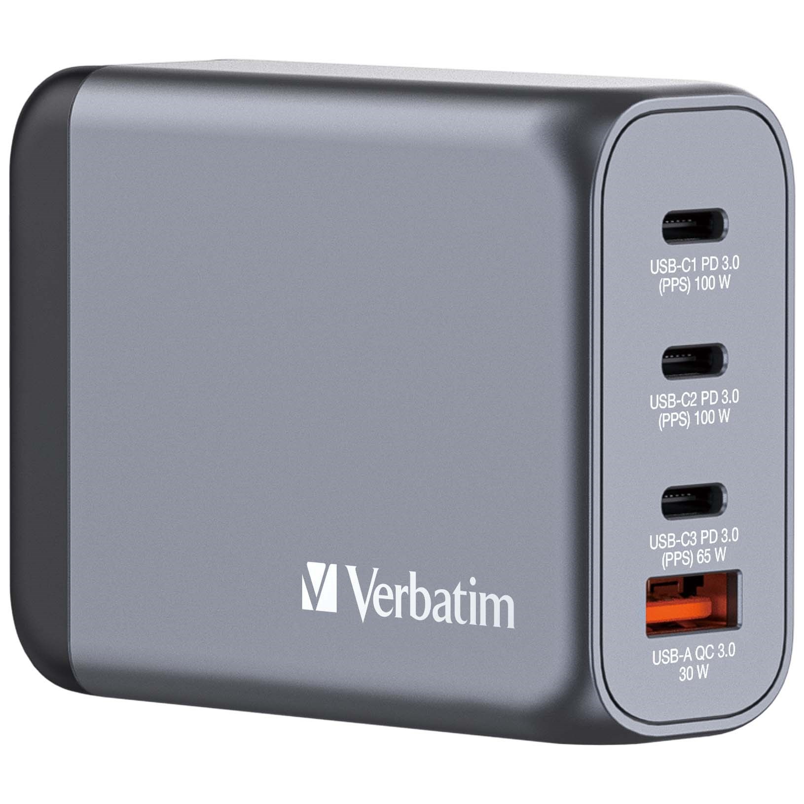 Verbatim - GNC-100 GaN Charger 4