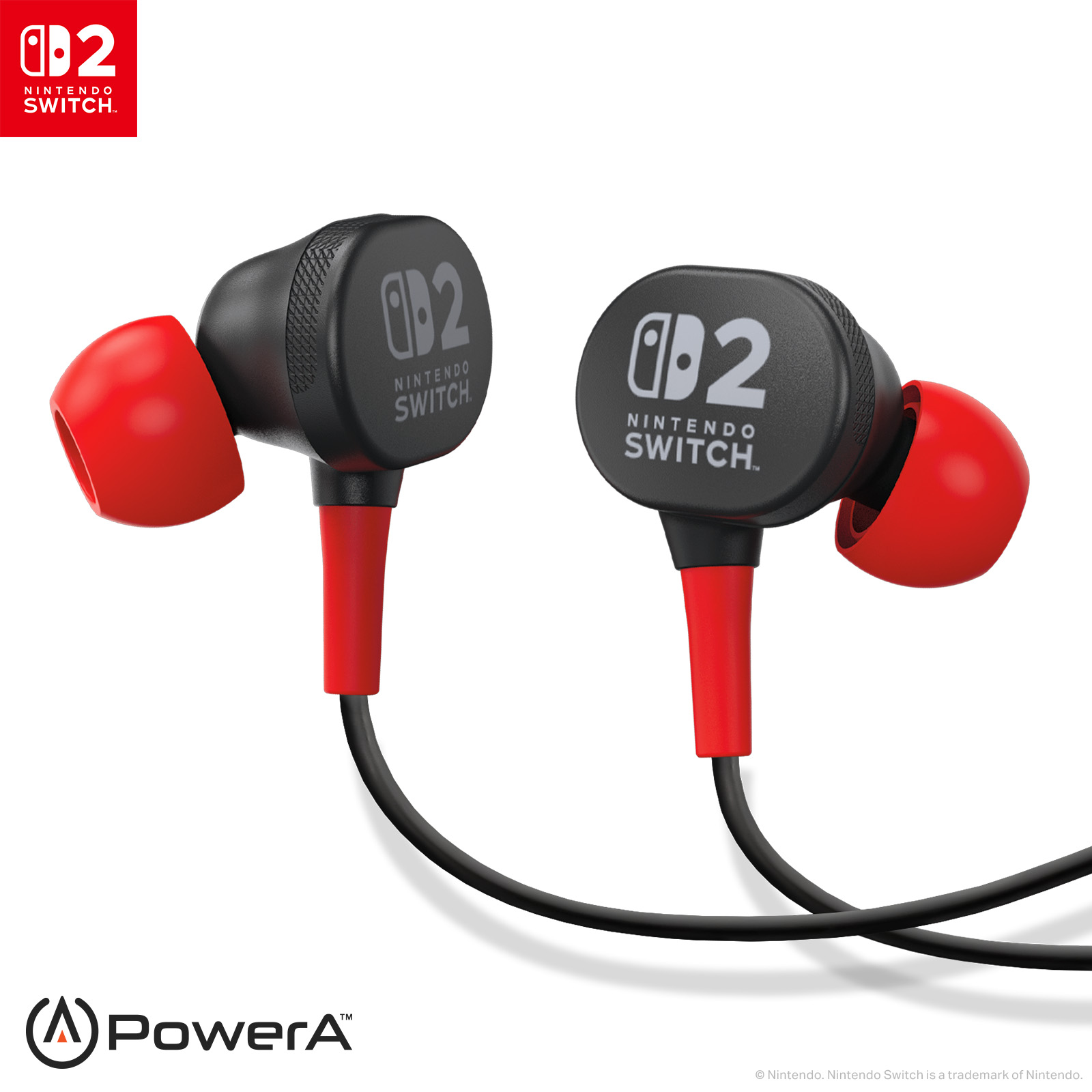 PowerA Wired Earbuds for Nintendo Switch
