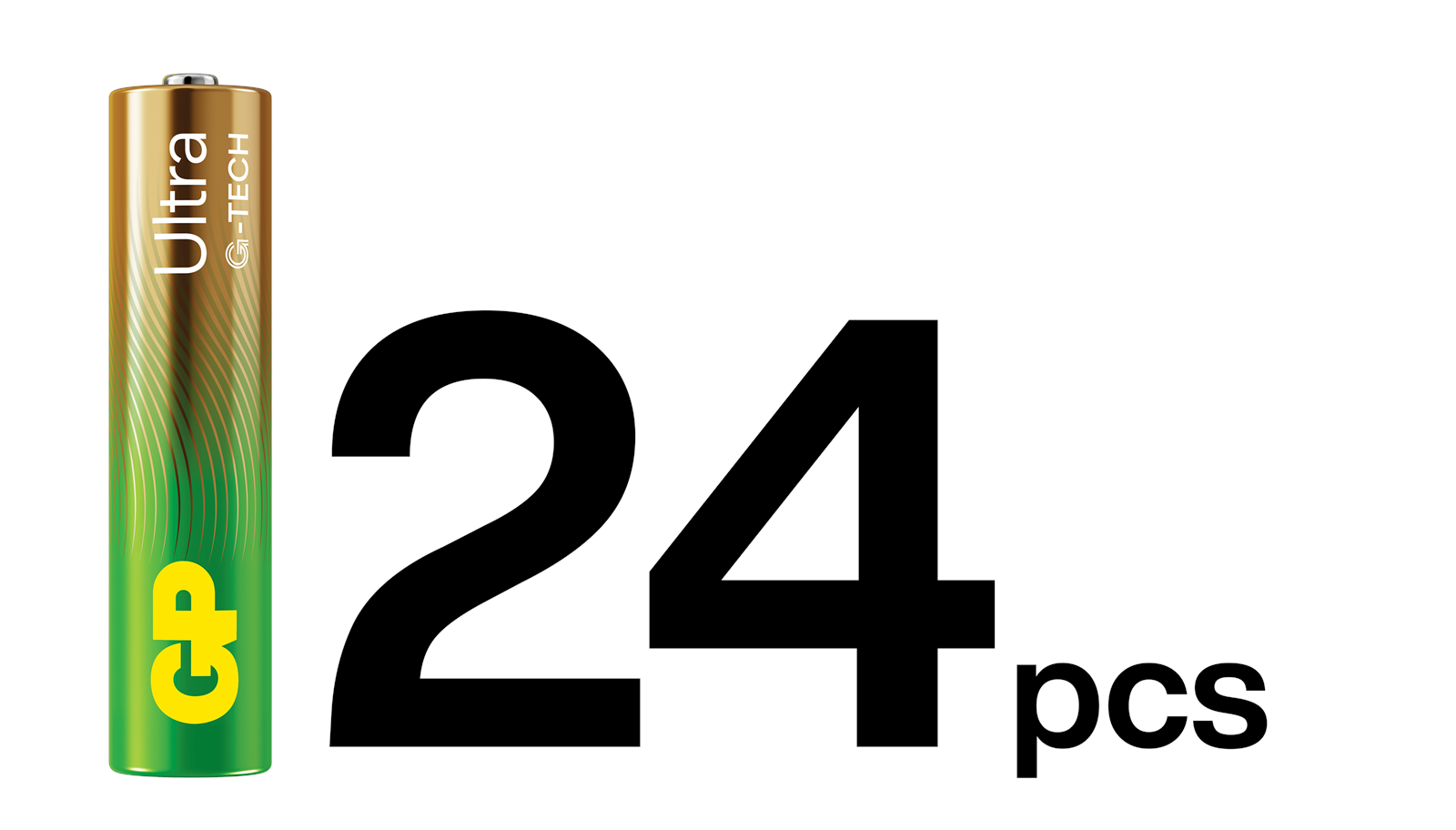 GP - Ultra Alkaline Battery, Size