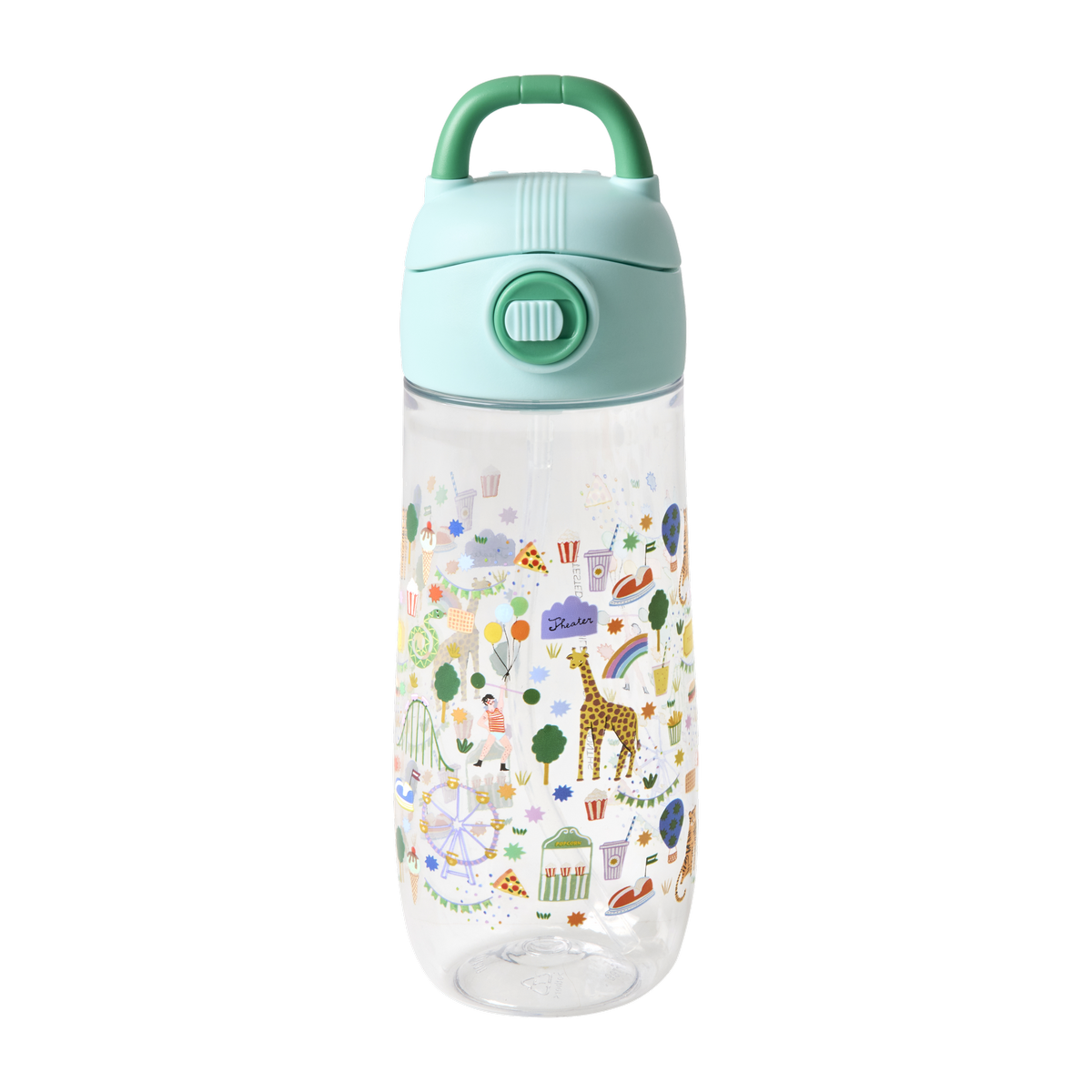 Rice - Plastic Kids Drinking Bottle
