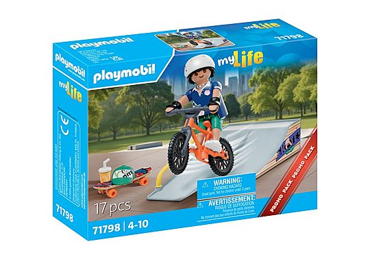 PLAYMOBIL - My life: Skateboarder with