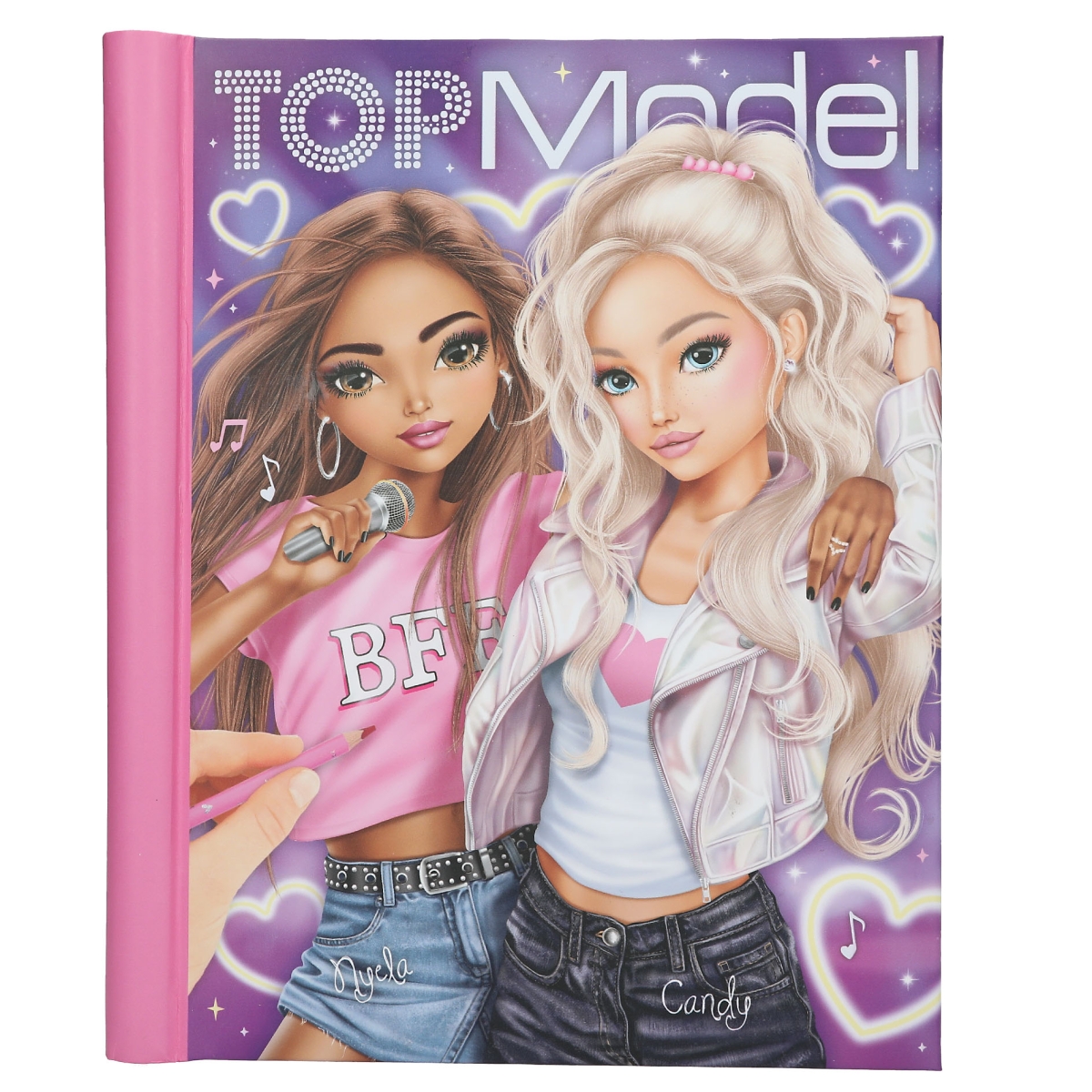 TOPModel - Colouring Book With LED