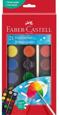 Faber-Castell - Watercolour paint box -