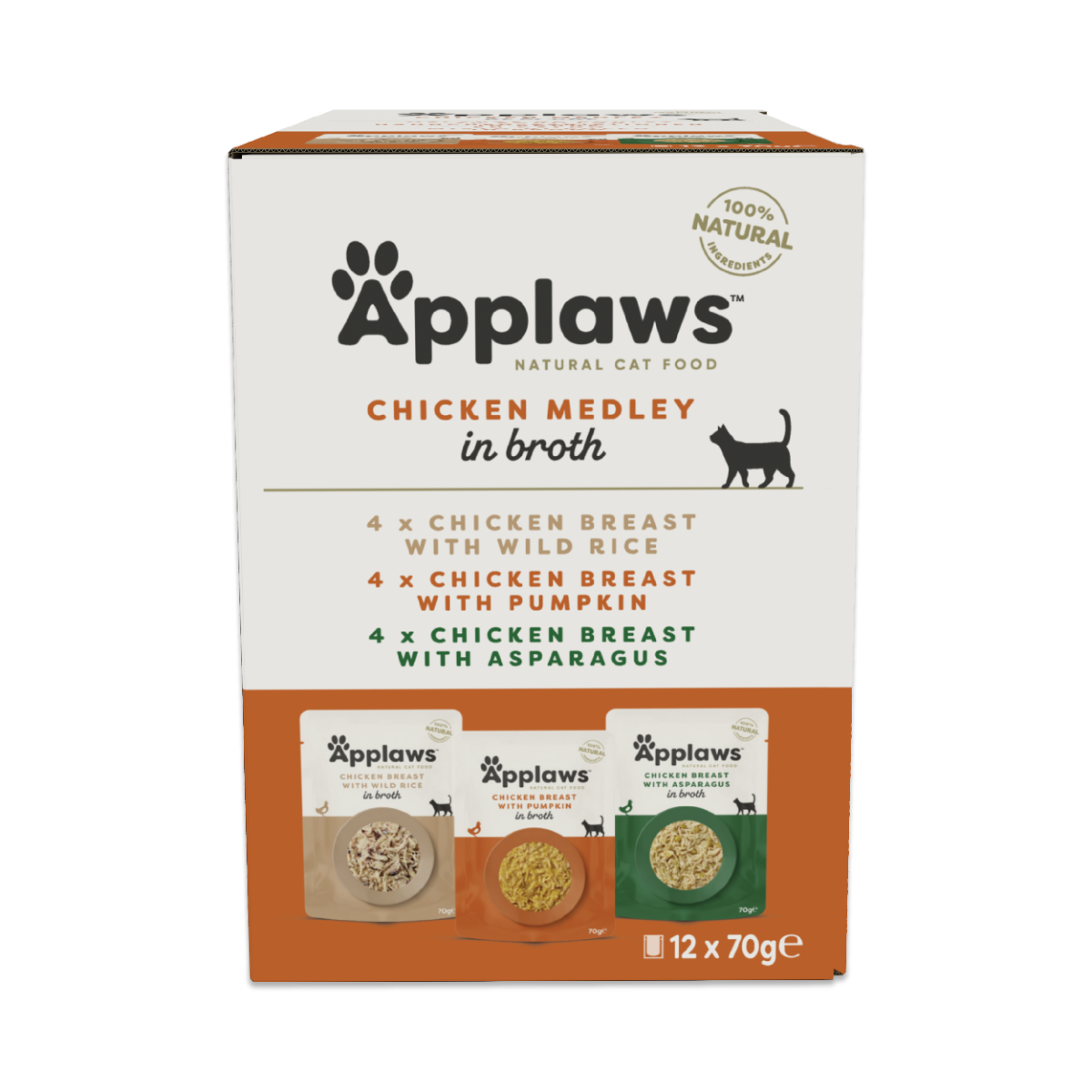 Applaws - Multipack Chicken Broth Medley