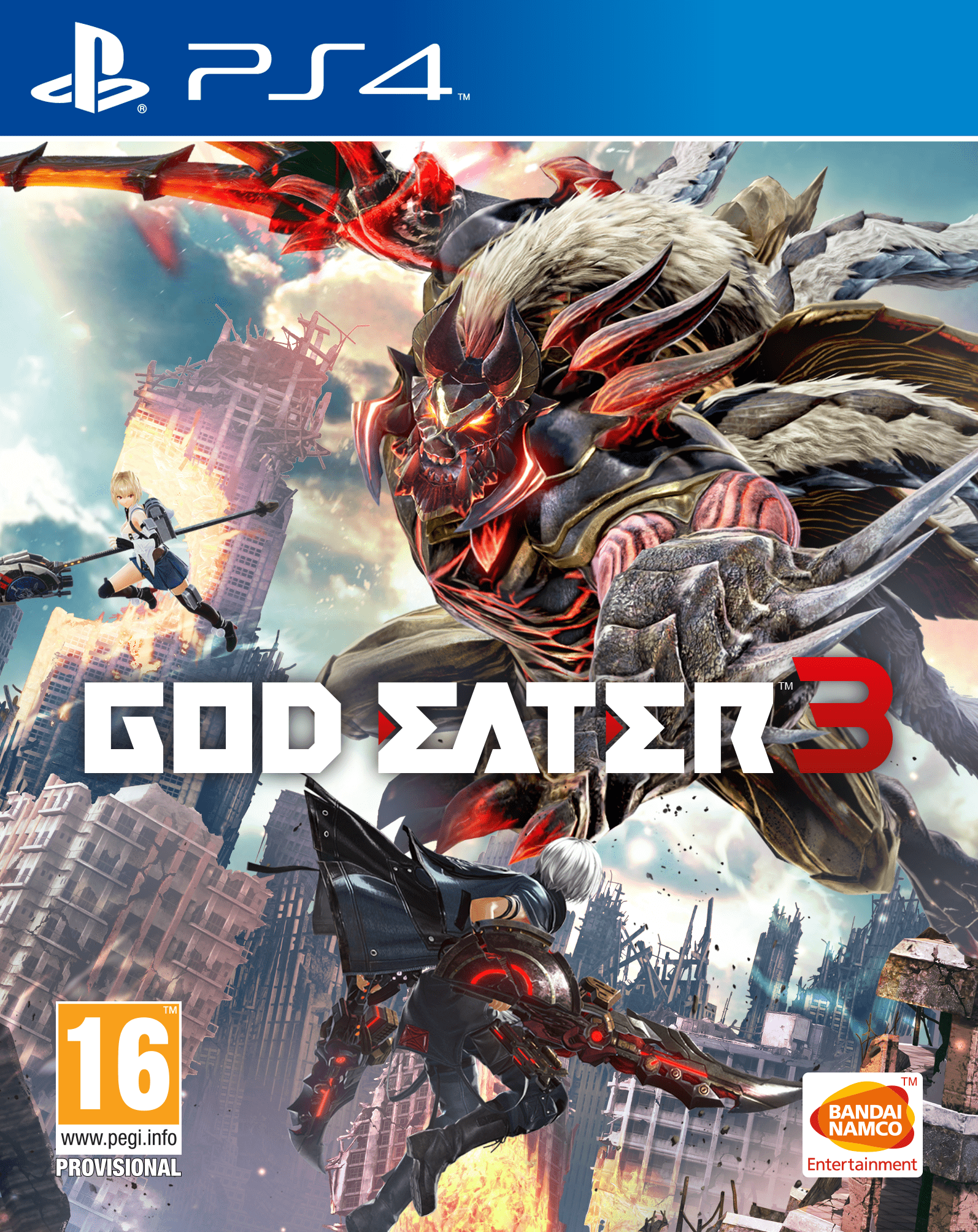 God Eater 3
      
        - PlayStation 4