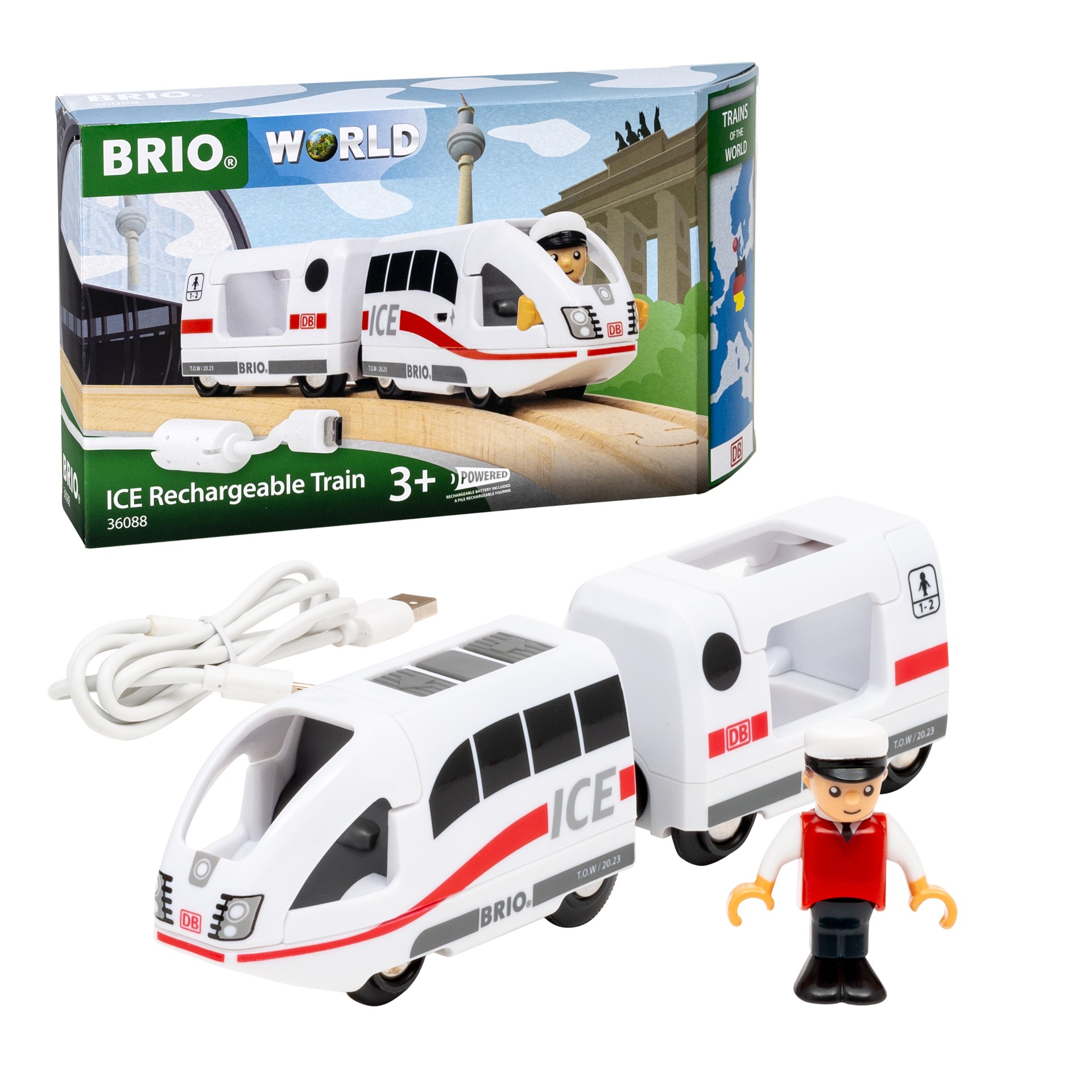 BRIO - ICE Rechargeable Train (Trains