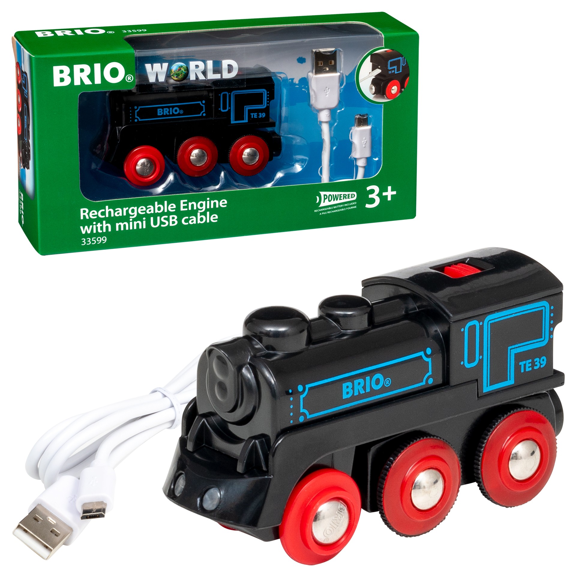BRIO - Rechargeable Engine with mini