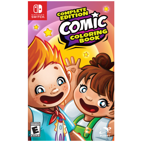 Red Deer Games Comic Coloring Book