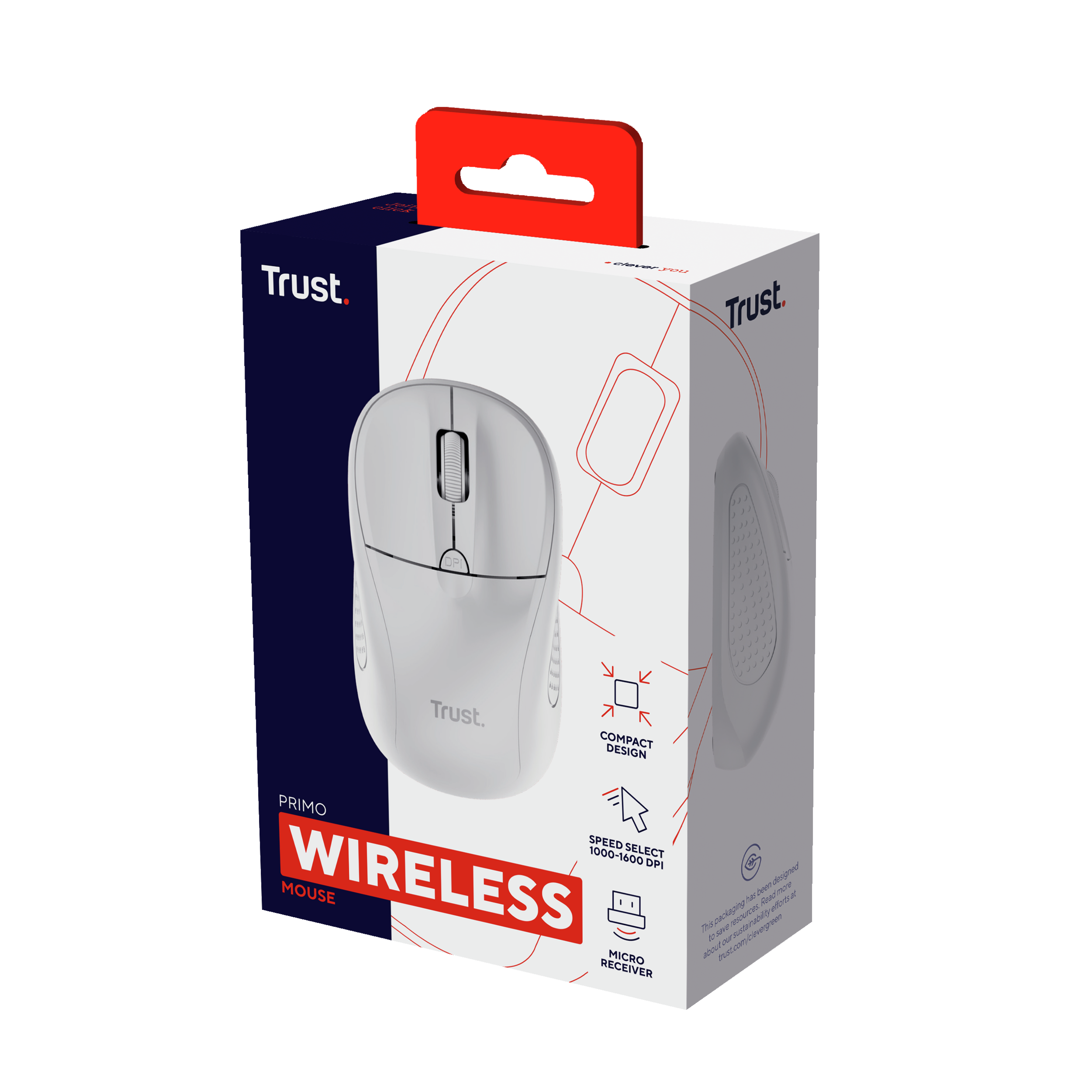 TRUST Primo wireless mouse - Matt