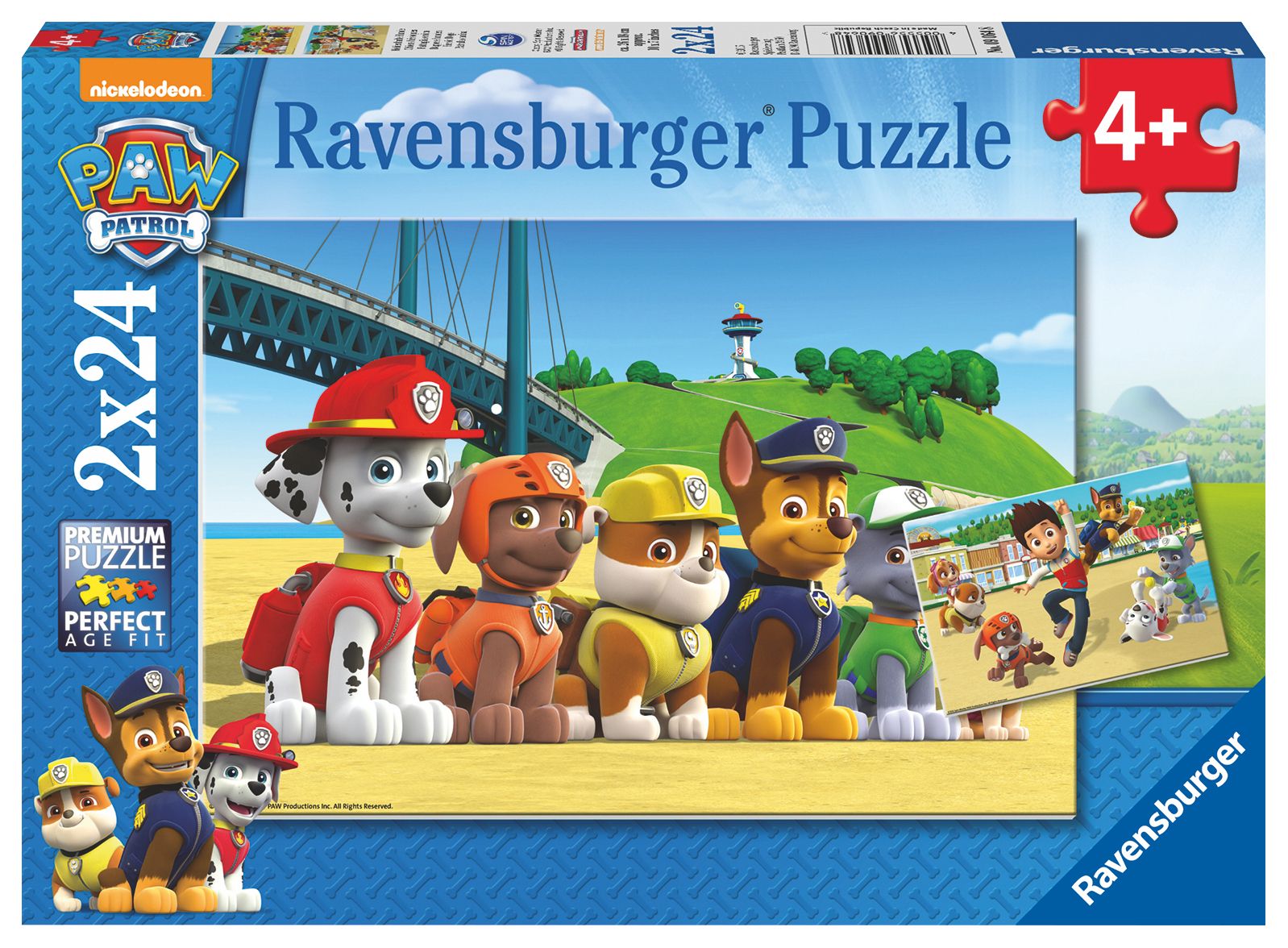 Ravensburger - Paw Patrol 2x24p (10109064)