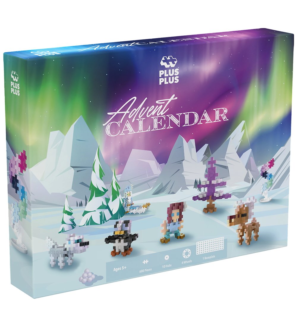 Plus-Plus - Advent Calendar: Santa`s Northern
