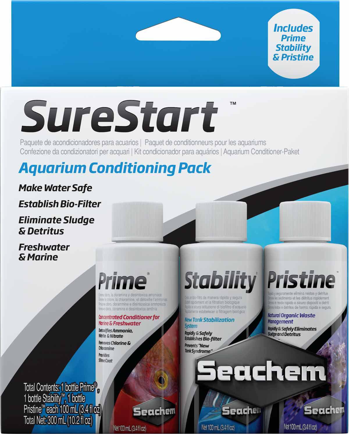 SEACHEM - Sure Start (Prime, Stability