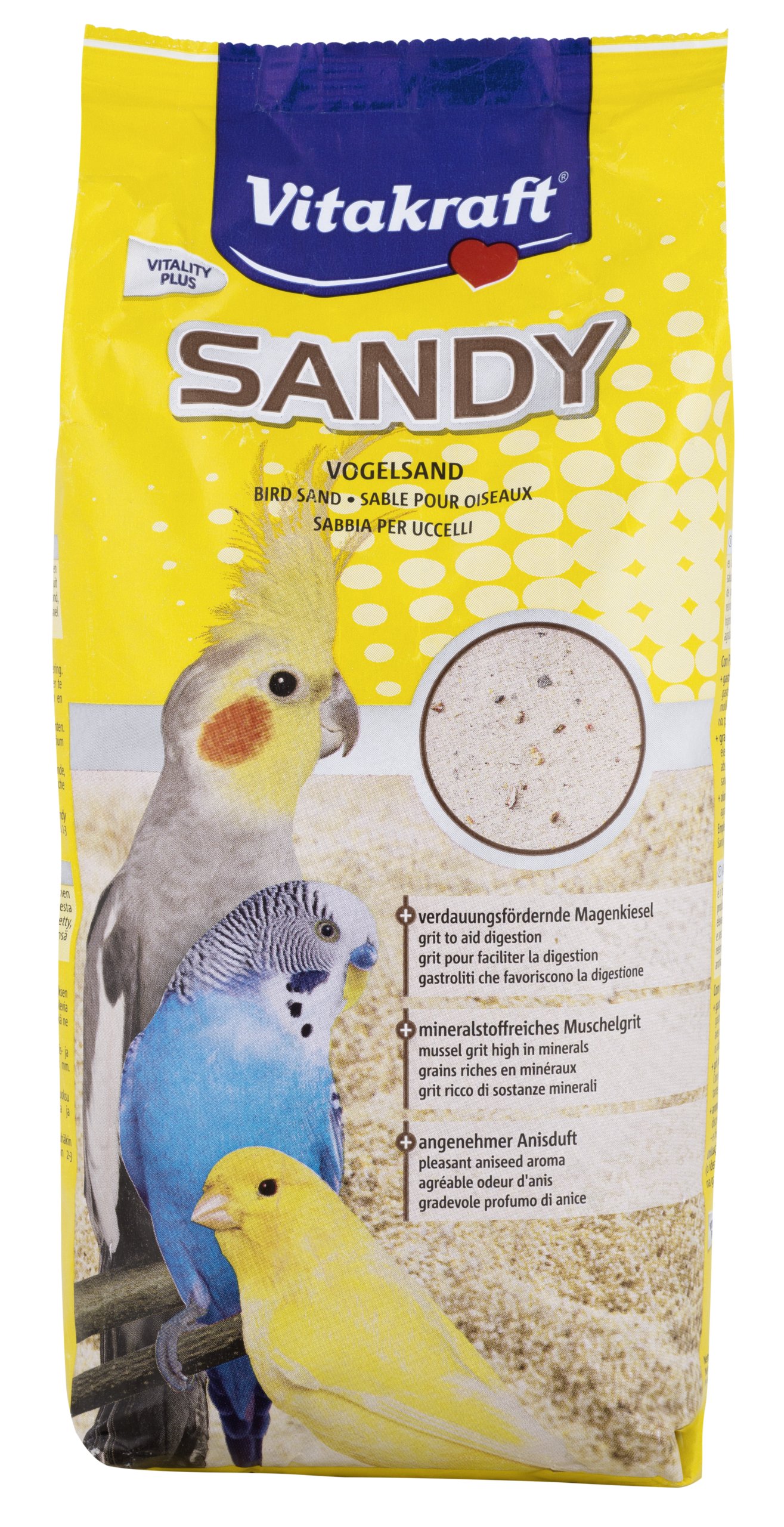 Vitakraft - Sandy birdlitter, 2.5