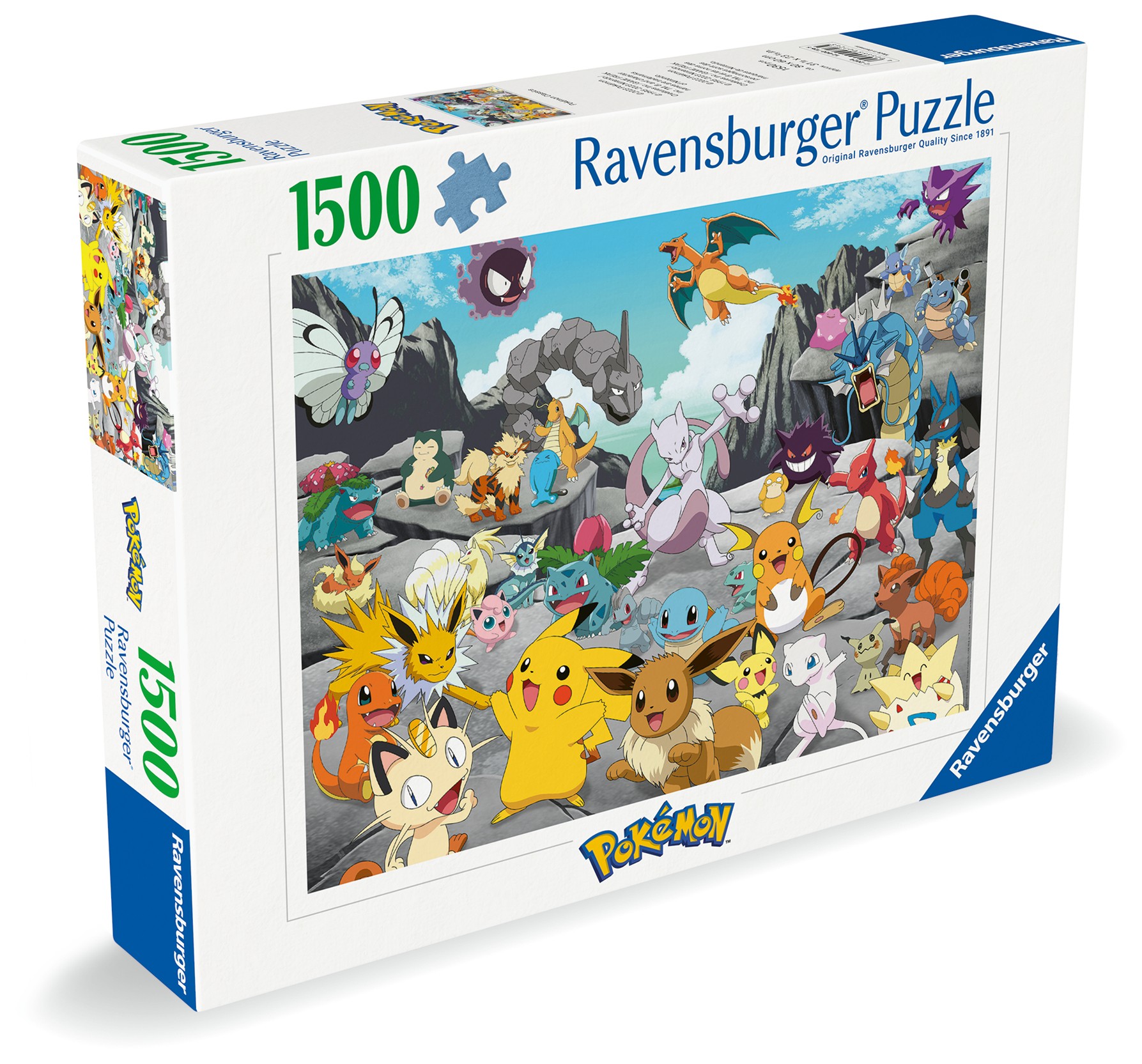 Ravensburger - Puzzle Pokémon Classics 1500p