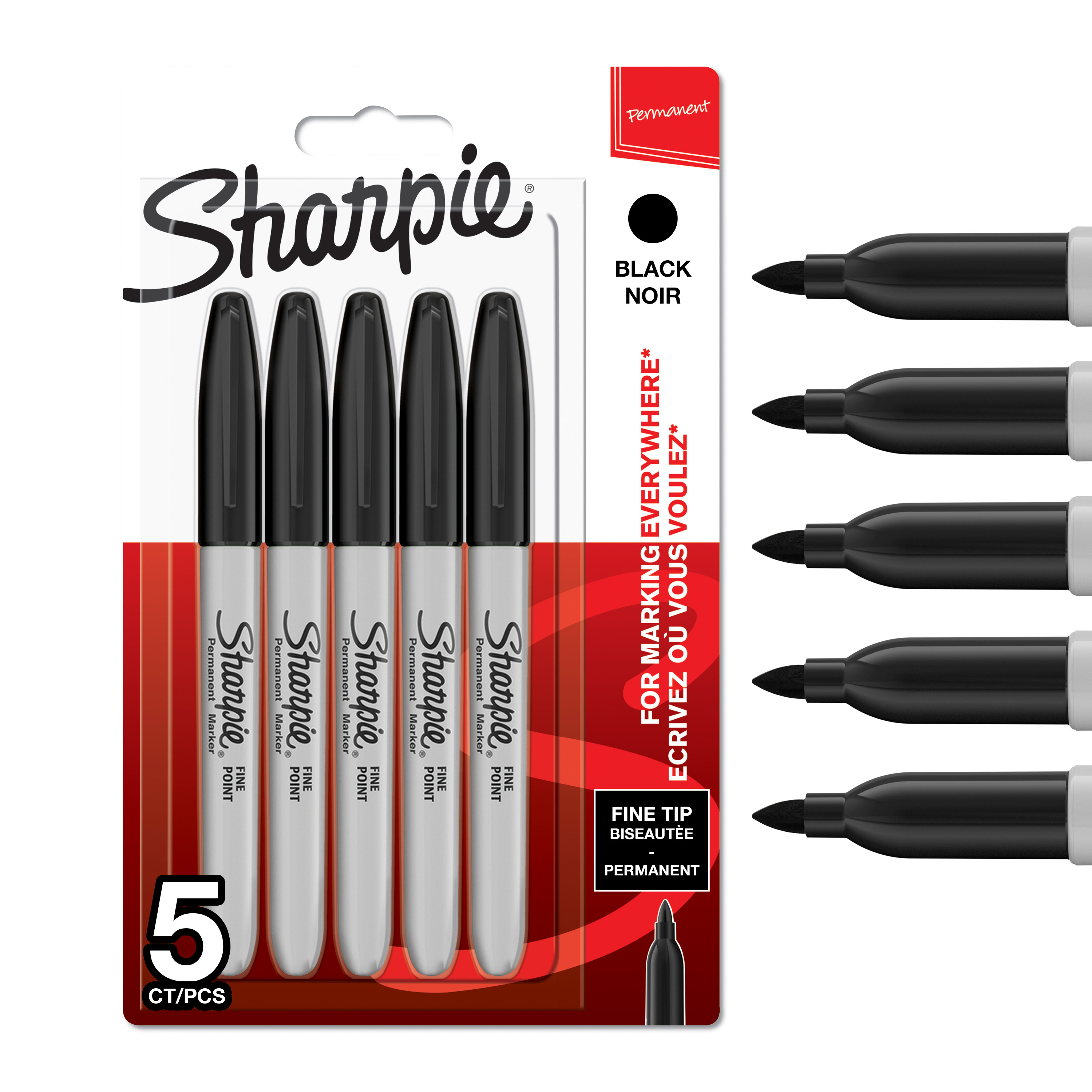 Sharpie - Permanent Markers - Black