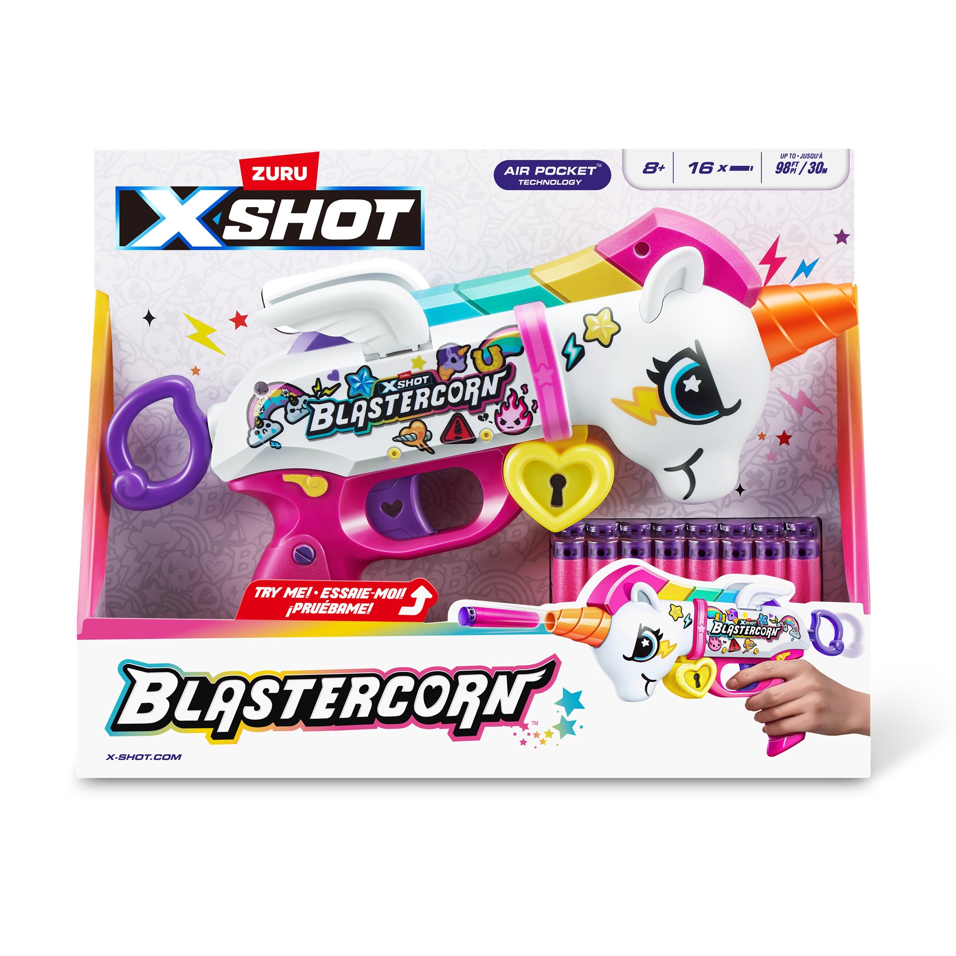X-SHOT - Blastercorn Unicorn Heartbreaker -