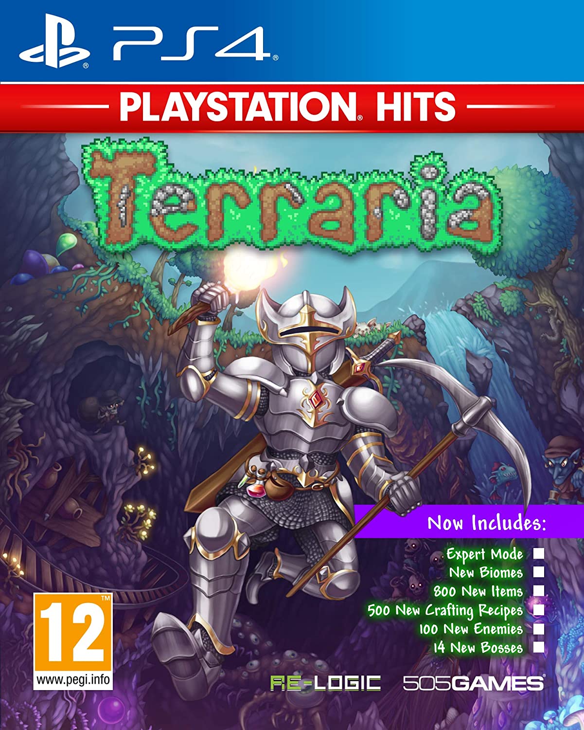 Terraria (Playstation hits)
- PlayStation 4