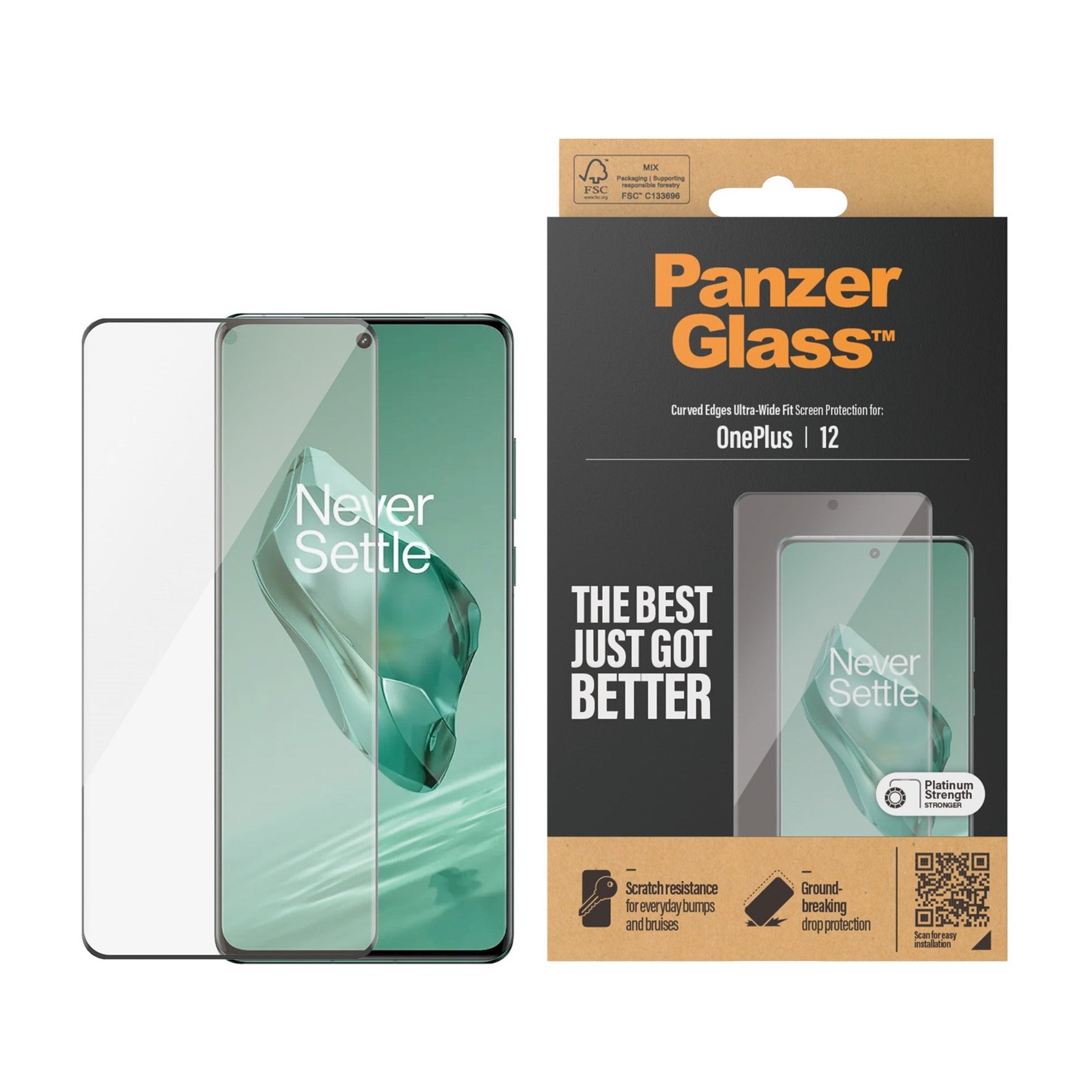 PanzerGlass - Screen Protector - OnePlus