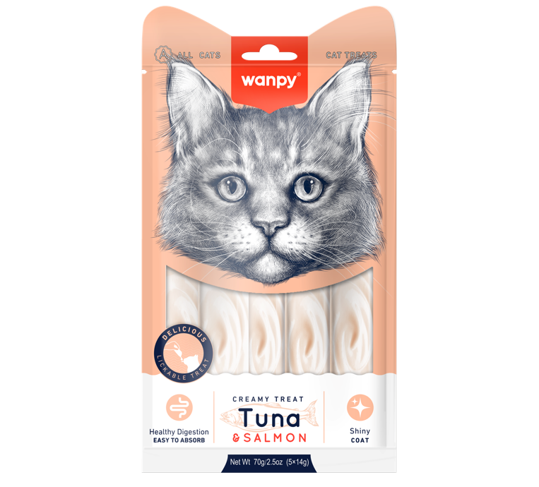 Wanpy - Wanpy Cat Creamy Lickable