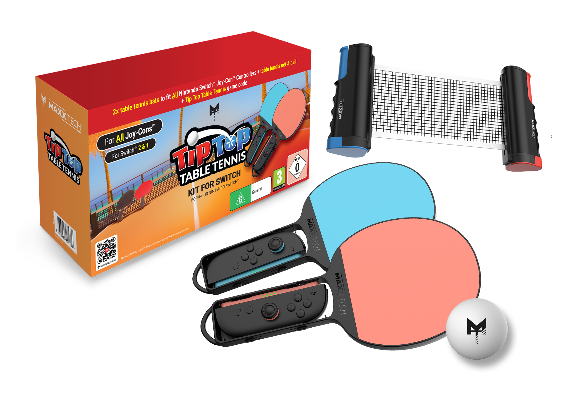 Maxx Tech Tip Top Table Tennis