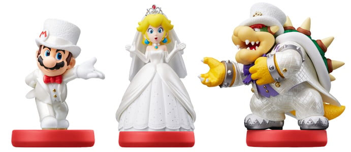 Nintendo Amiibo Mario Odyssey Amiibo Pack