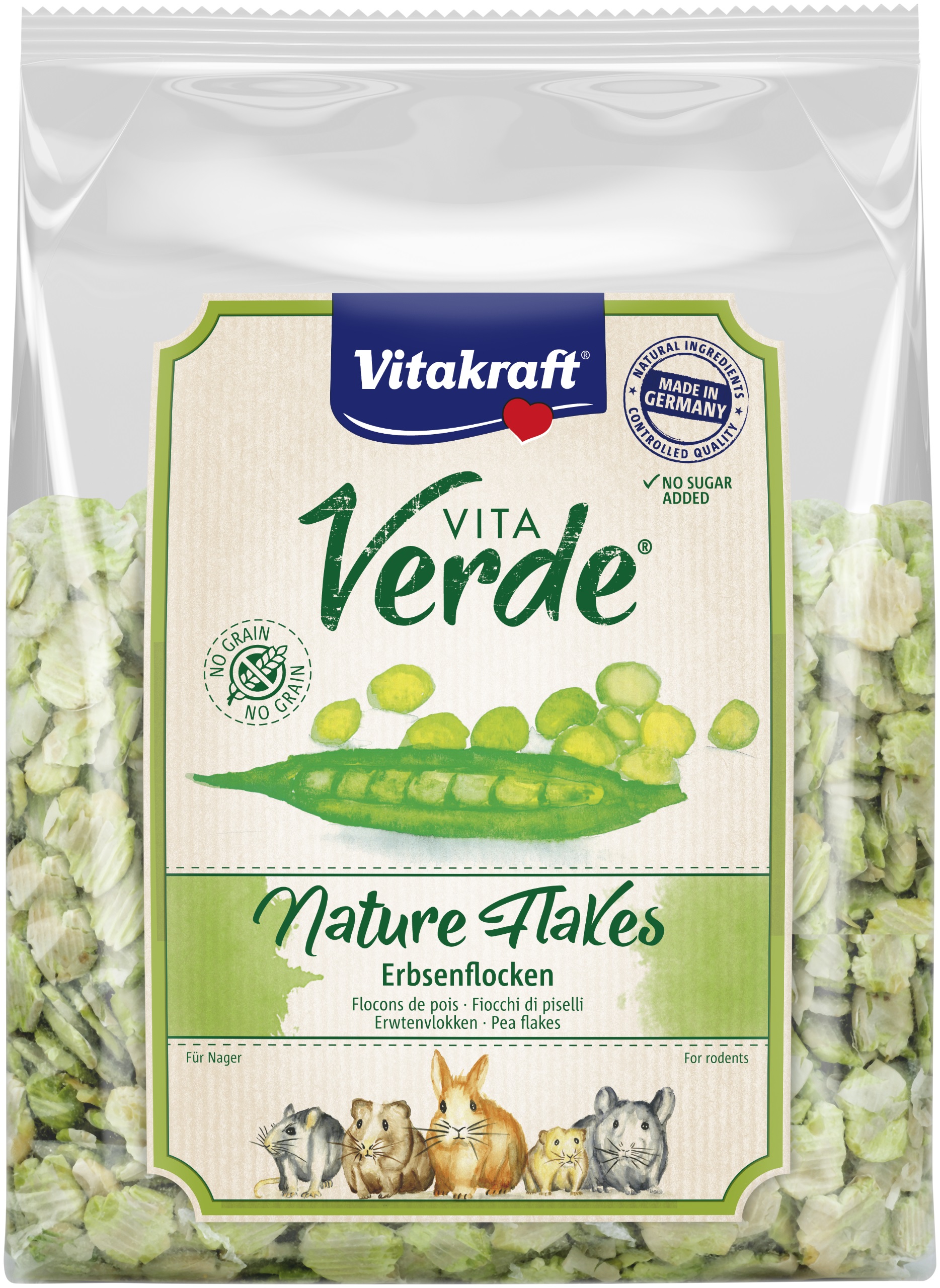 Vitakraft - Vita Verde Nature Flakes