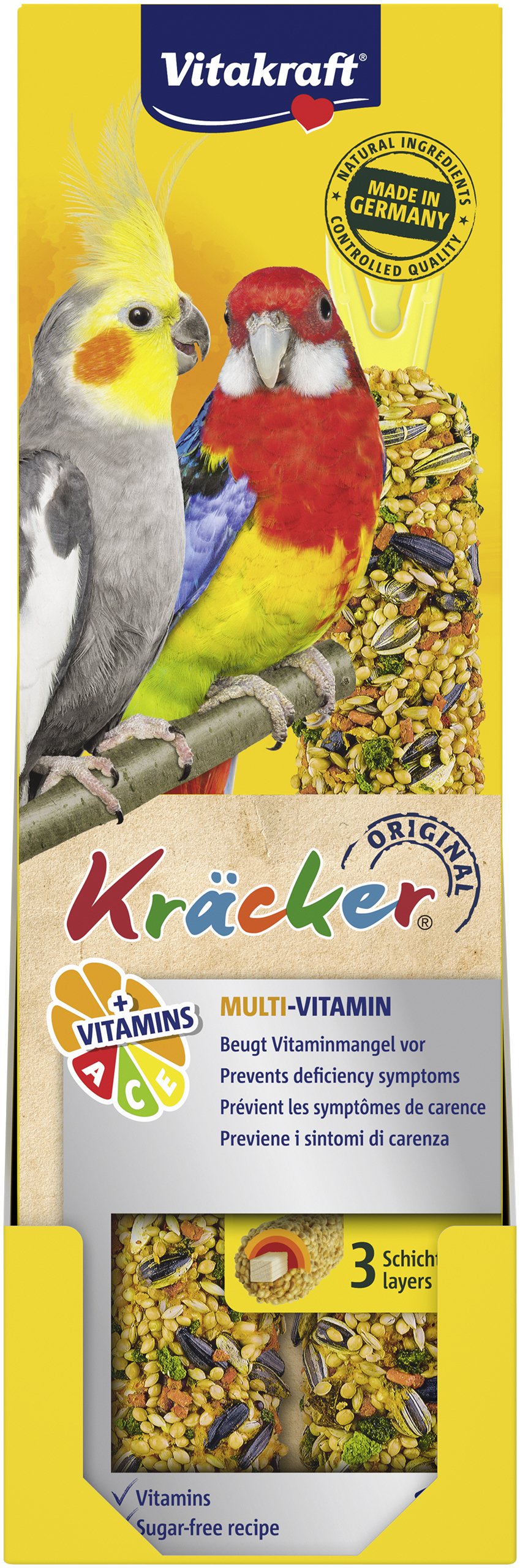 Vitakraft - Kräcker® multivitamin, for parakeets