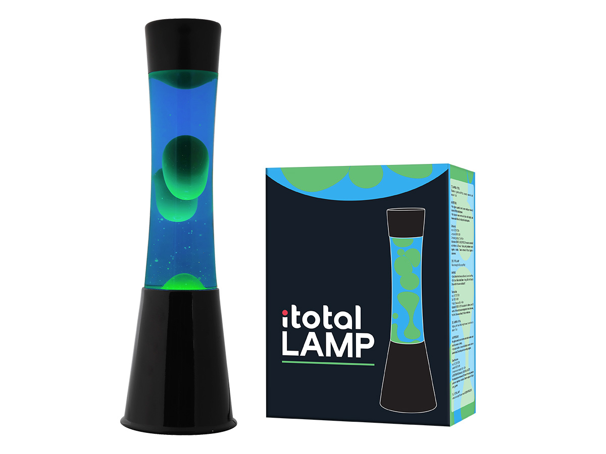 ITotal - Lava Lamp - Black