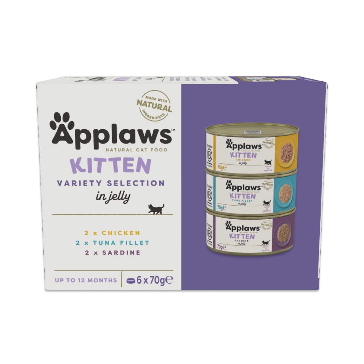 Applaws - Multipack Kitten Variety Jelly