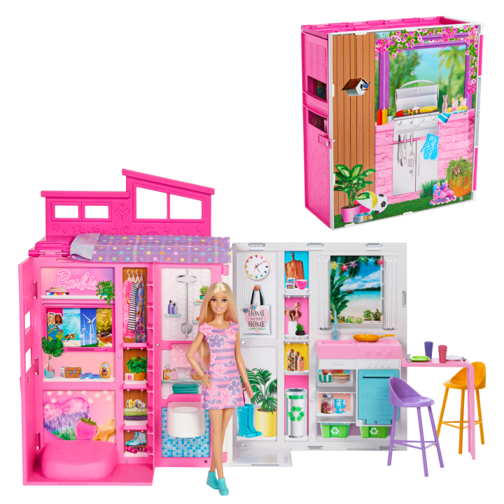 Barbie - Getaway Doll House &