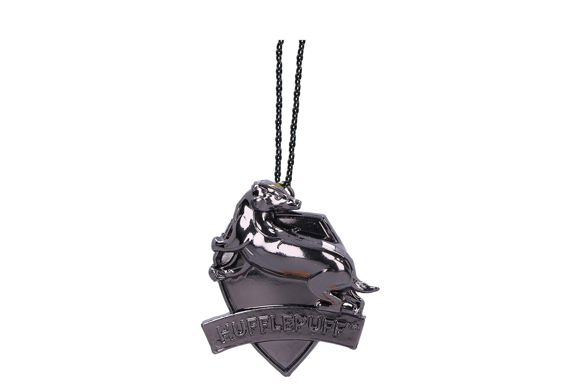 Harry Potter Hufflepuff Crest (Silver) Hanging