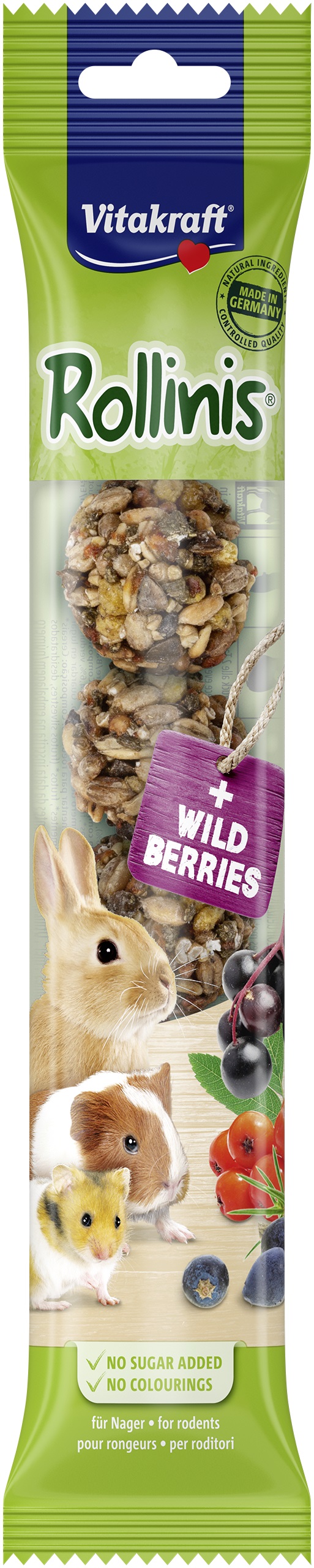 Vitakraft - Rollinis Wildberry for rodents