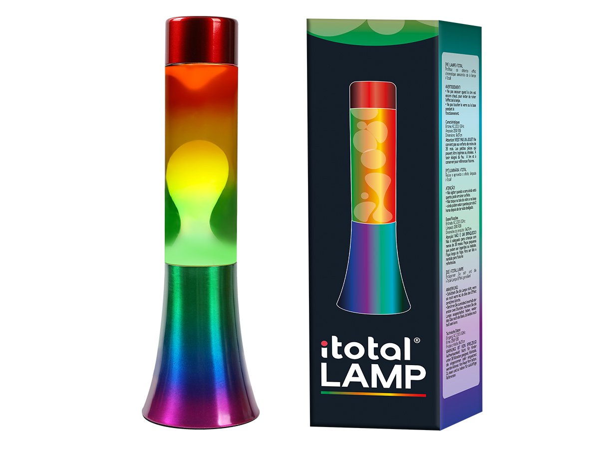 ITotal - Lava Lamp - RAINBOW