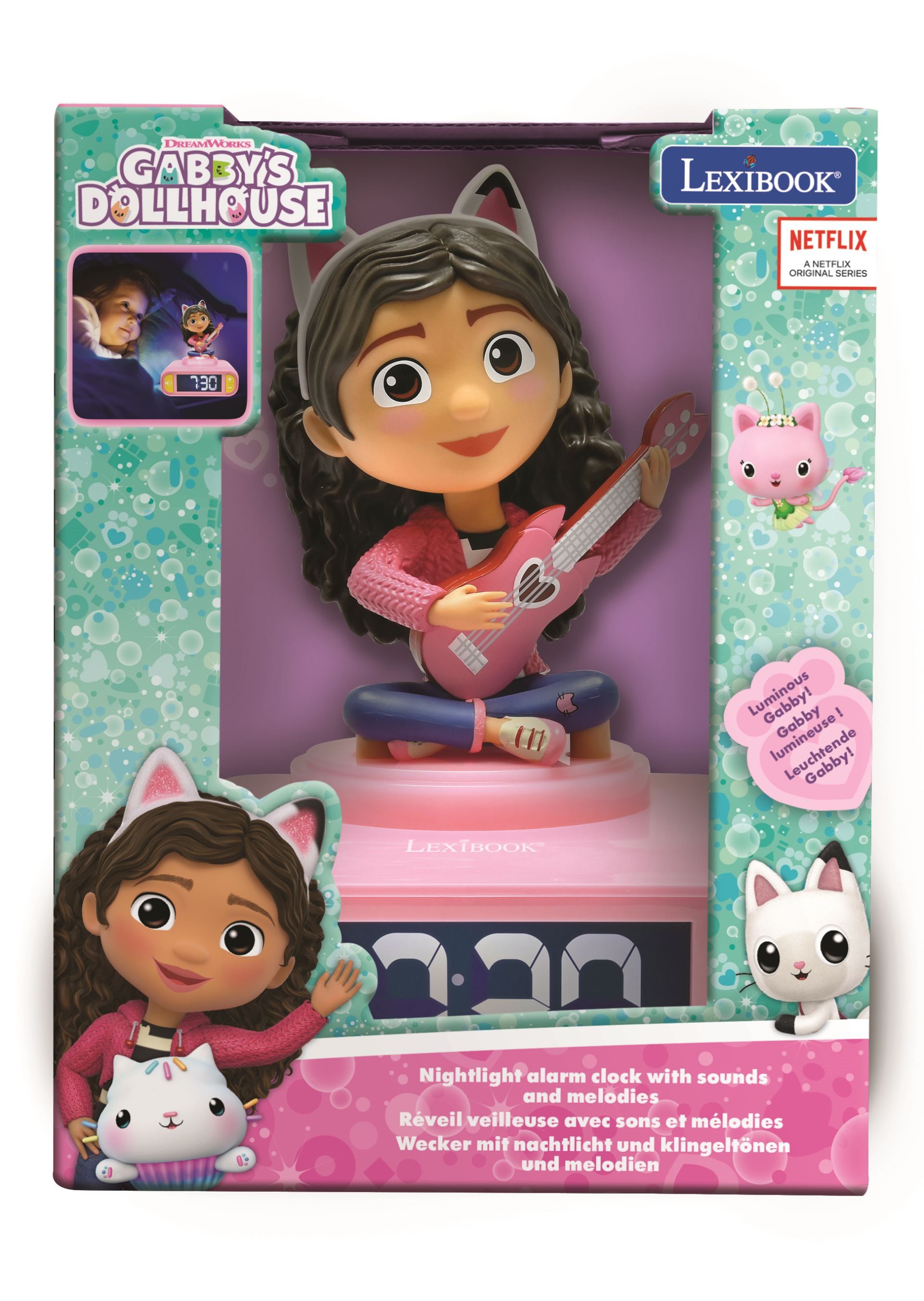 Gabby`s Dollhouse - Alarm Clock with