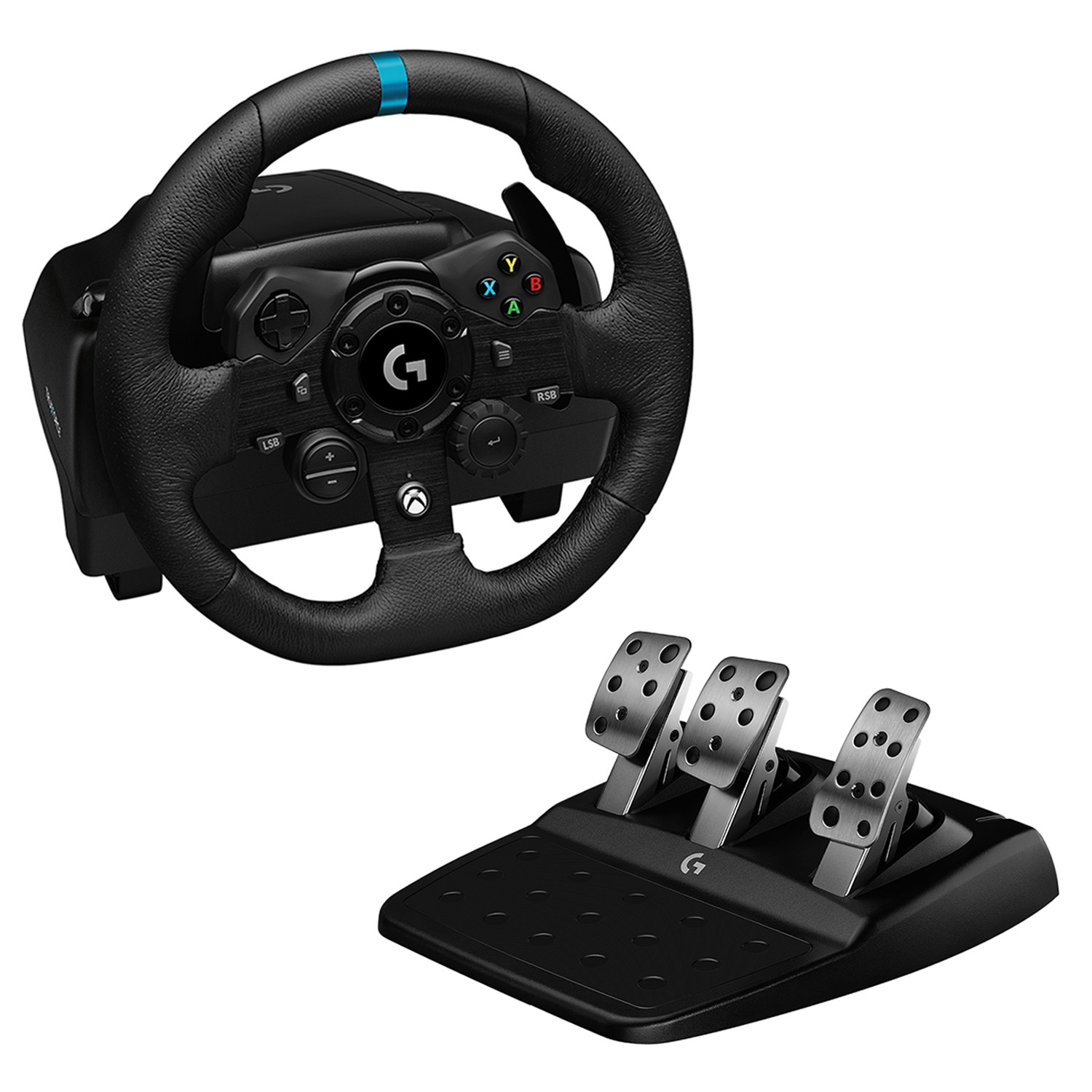 Logitech - G923 Racing Wheel and