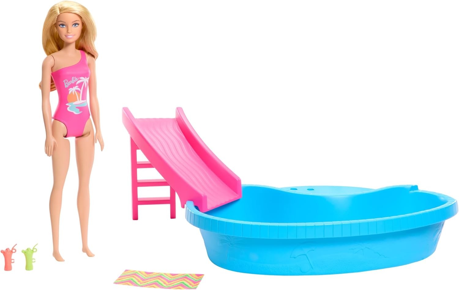 Barbie - Doll And Pool Playset