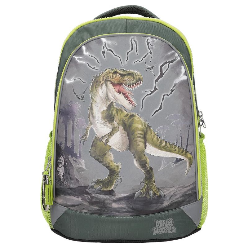 Dino World - Schoolbackpack REFLECTOR (