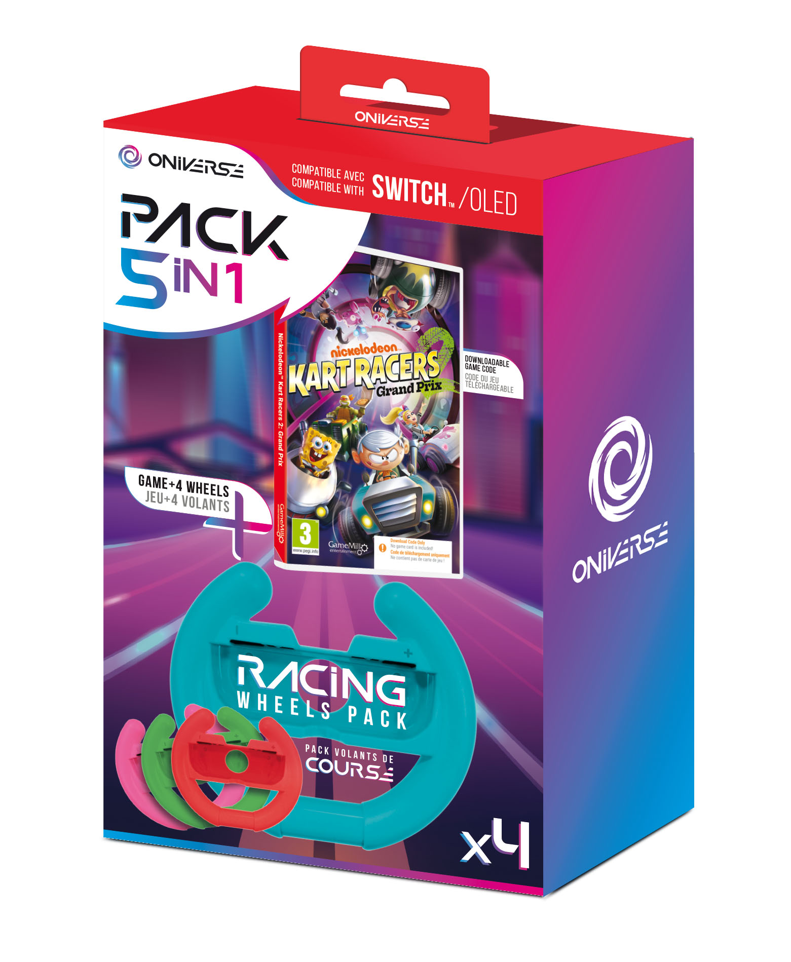 Oniverse Nsw Bundle Ciab Nickelodeon Kart
