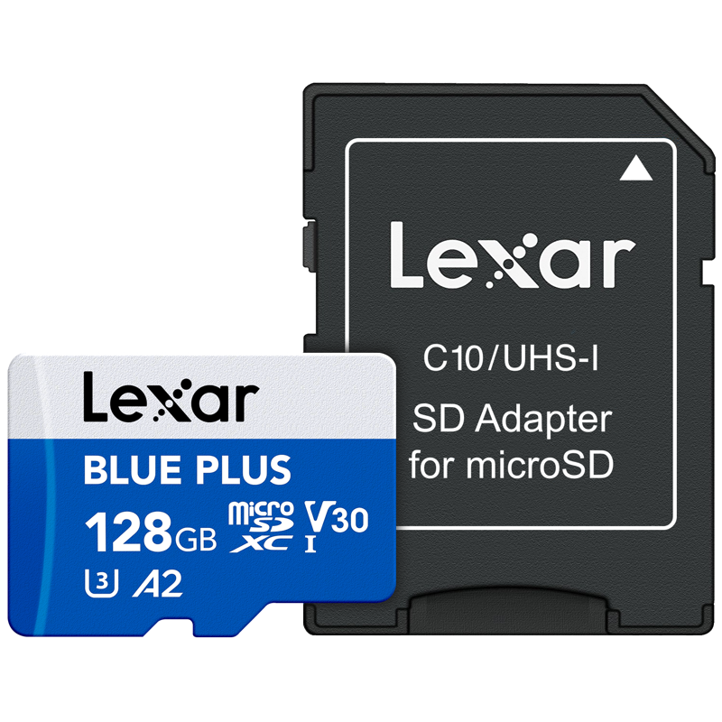 Lexar - MicroSDHC Blue Plus UHS-I