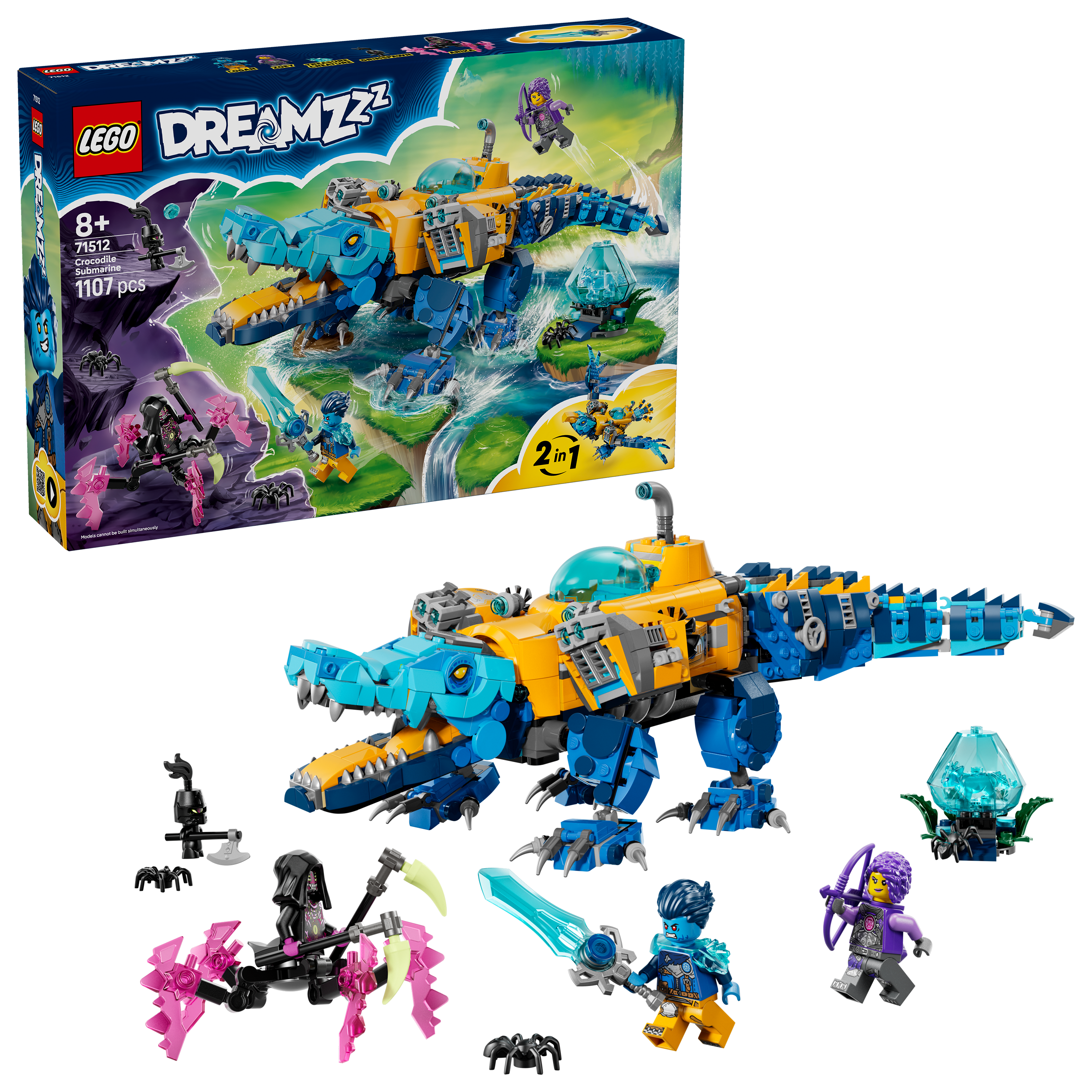 LEGO - DREAMZzz - Crocodile Submarine