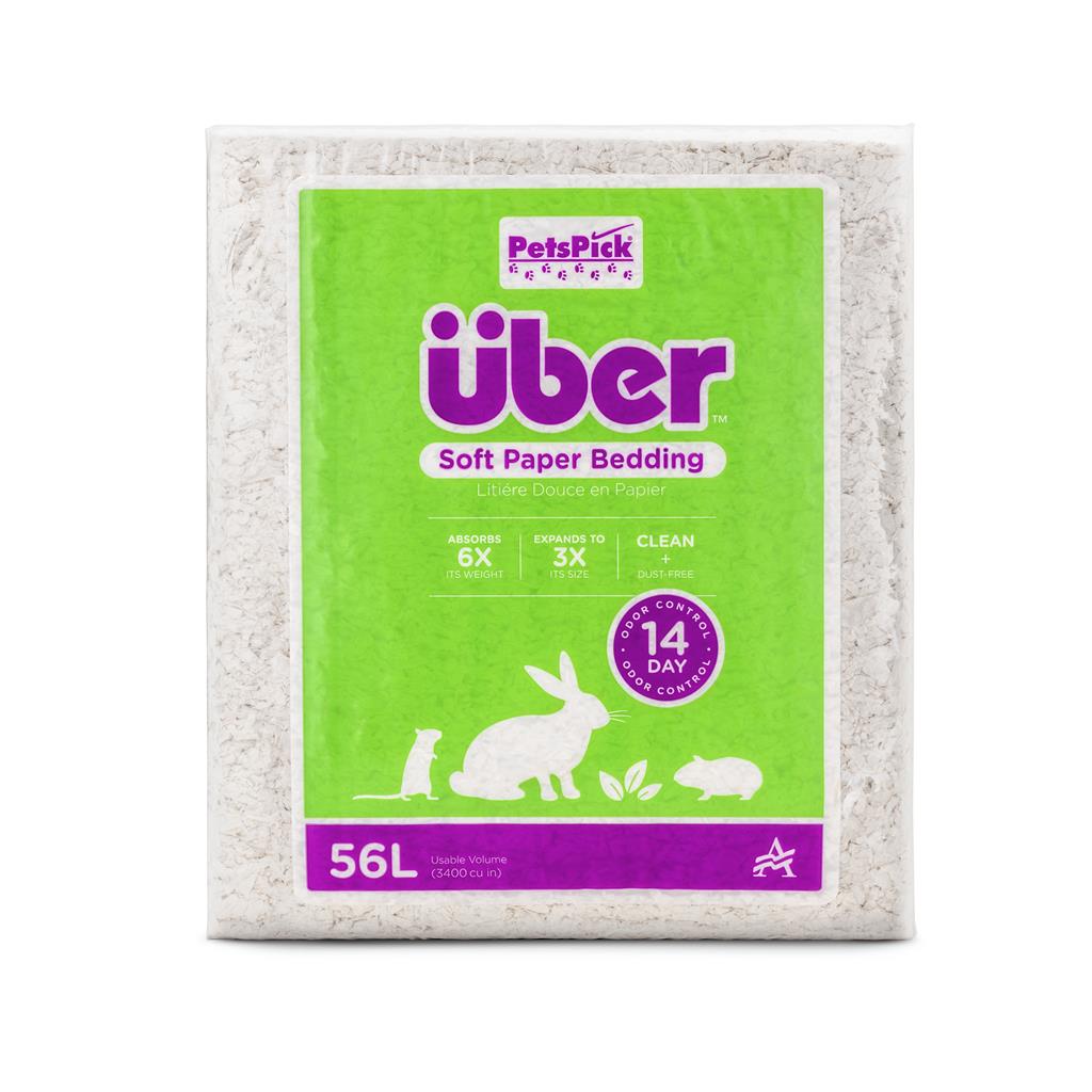 Über - Soft Paper Bedding 56l
