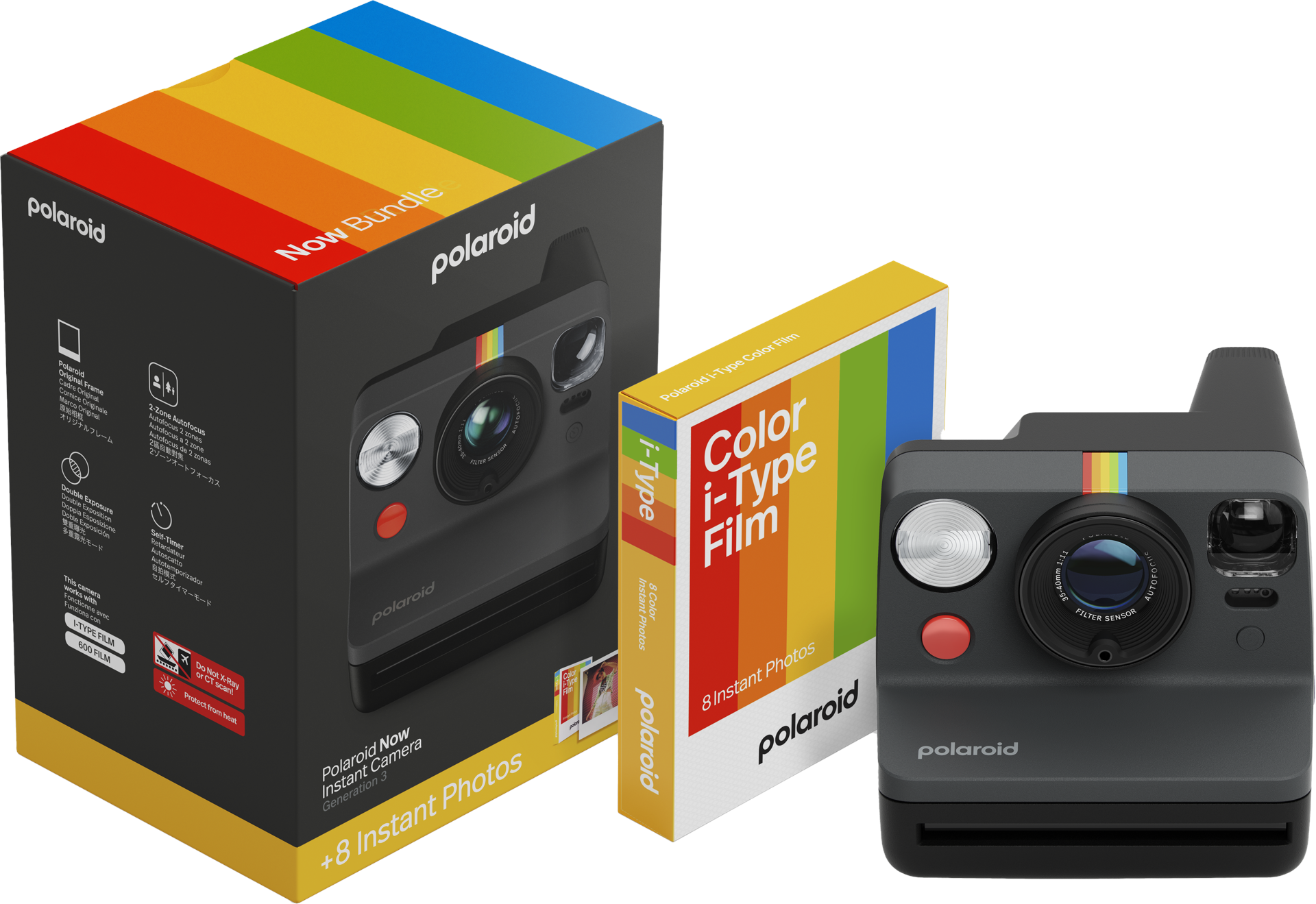 Polaroid - Now Gen 3 Black