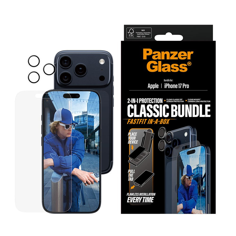 PanzerGlass - 2-in-1 Classic Bundle -