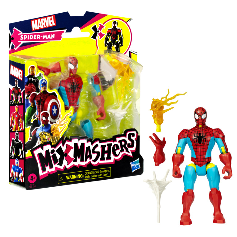 Marvel - Spider-Man Mix Mashers Action
