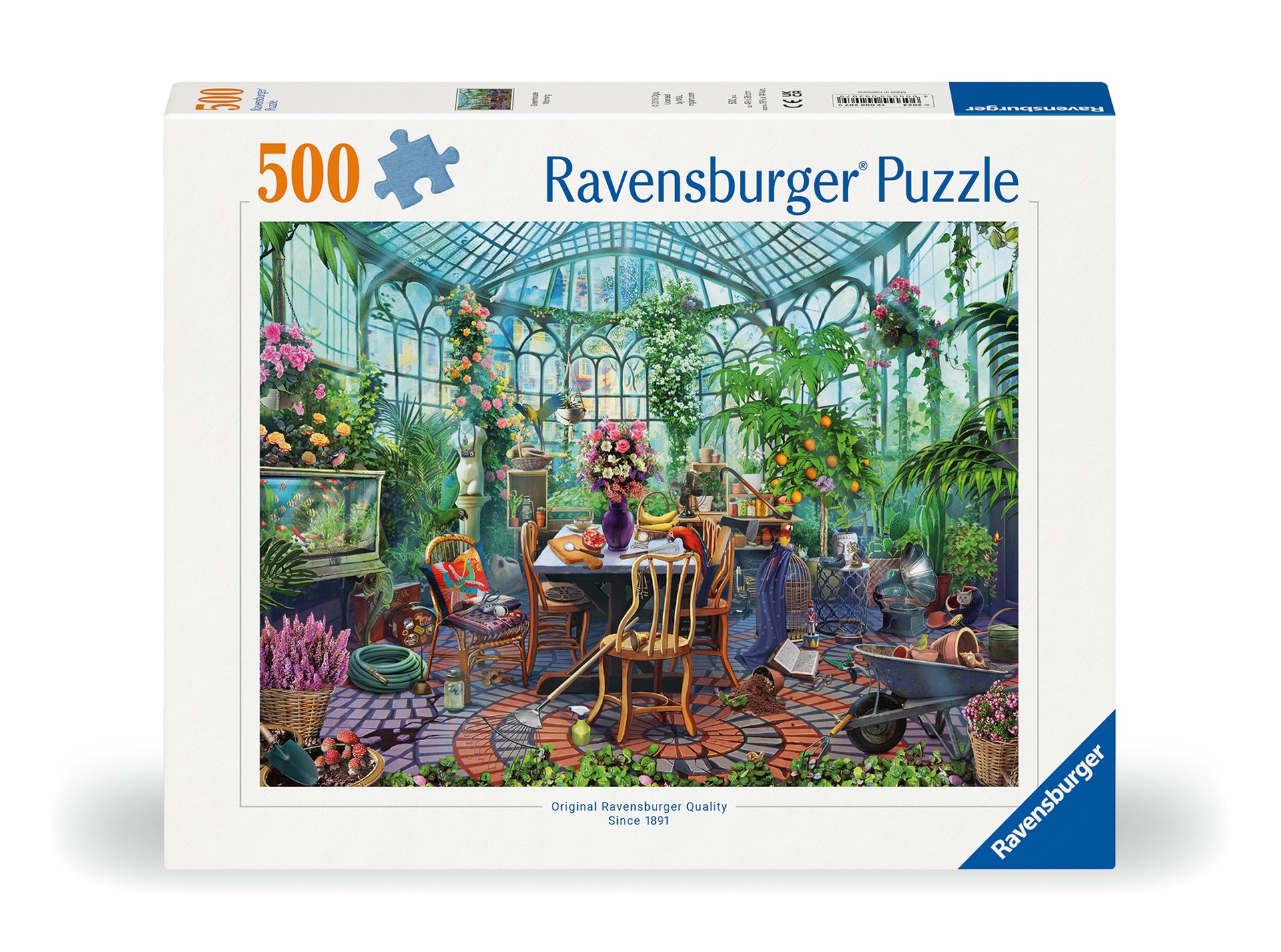 Ravensburger - Puzzle Greenhouse Mornings 500p