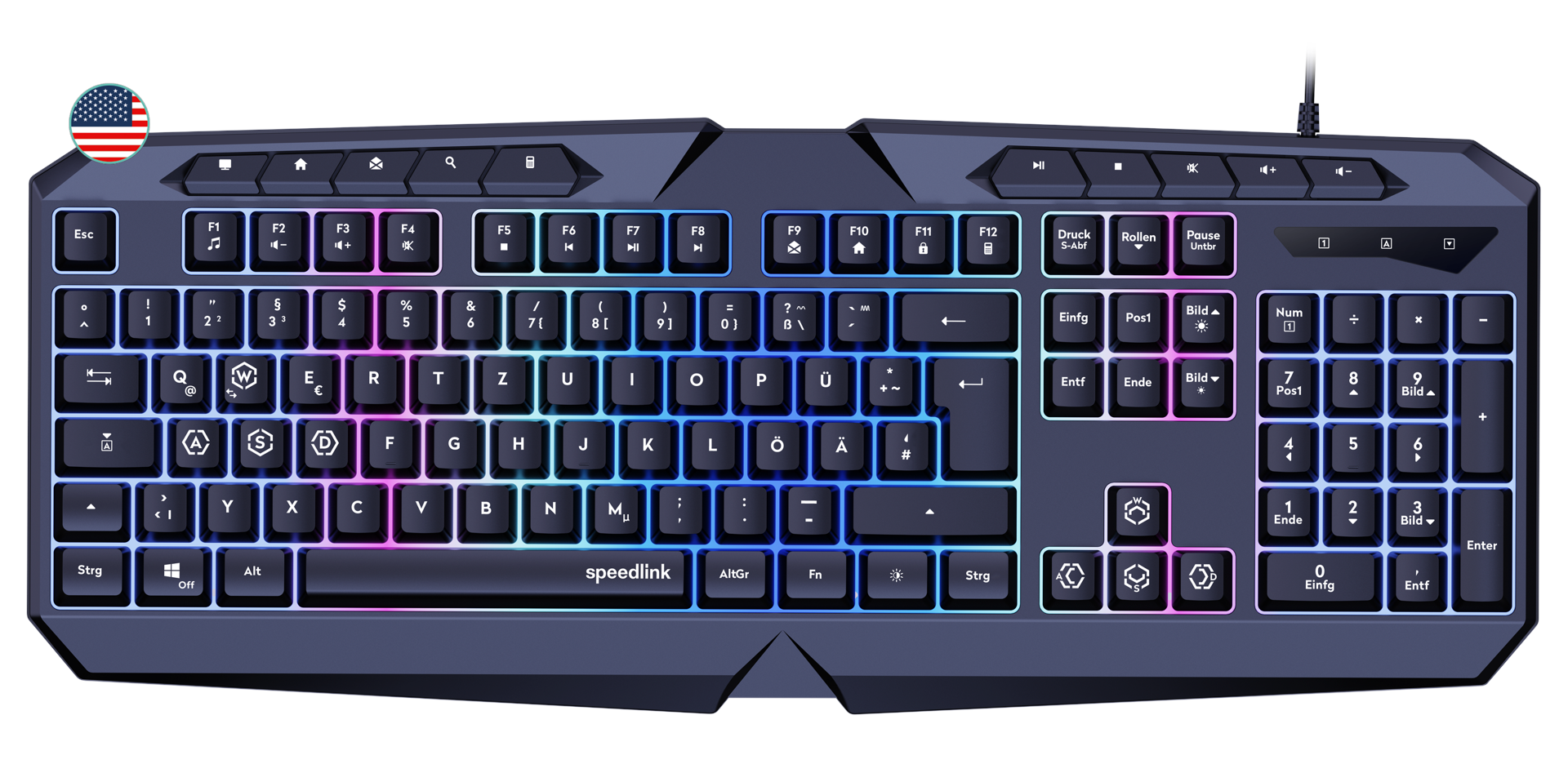 Speedlink - LUDICIUM RGB Rainbow Gaming